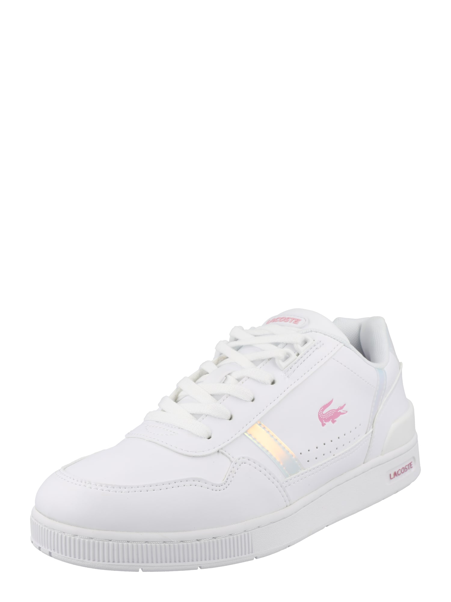 LACOSTE Sportcipő  fehér / orchidea