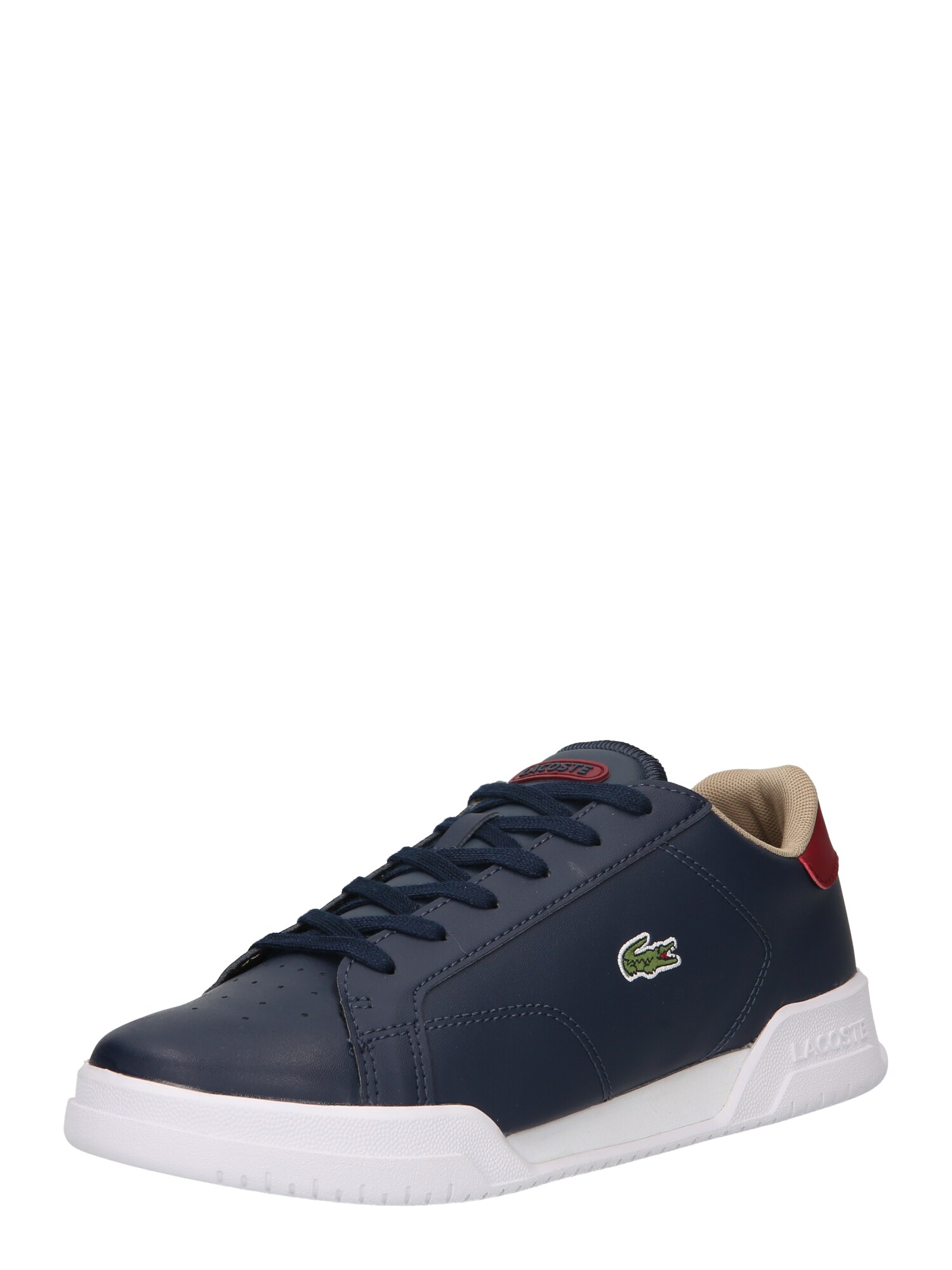 LACOSTE Sportcipő  tengerészkék / sötétvörös / zöld