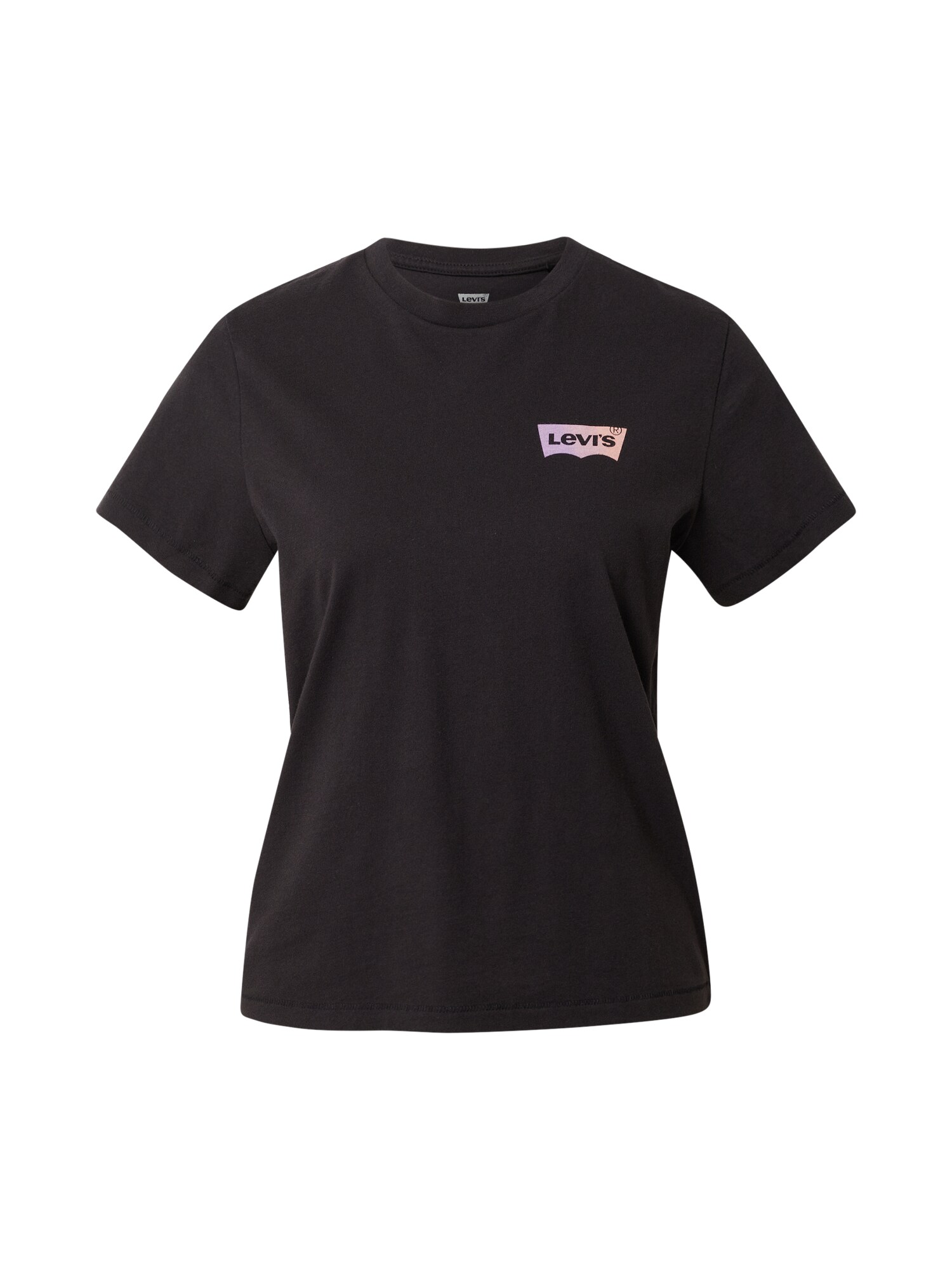 LEVI'S Póló  fekete / lila / sárga / rózsaszín