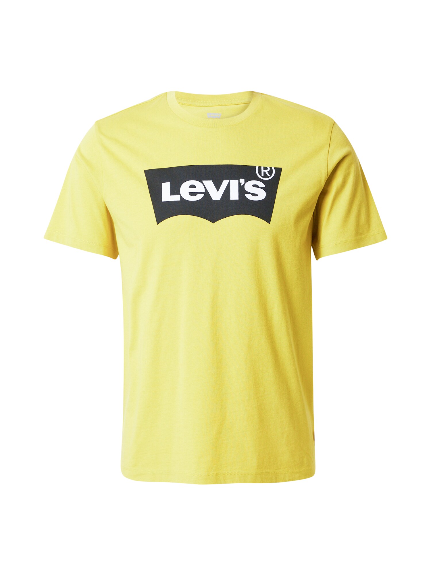 LEVI'S Póló  világos sárga / fekete / fehér