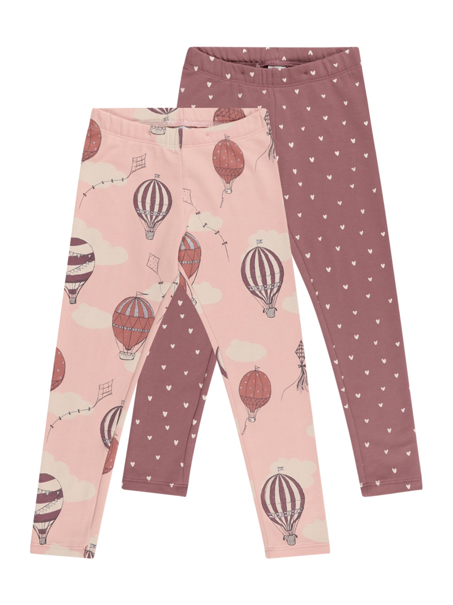 Lindex Leggings  rózsaszín / sötét-rózsaszín / bézs / fekete