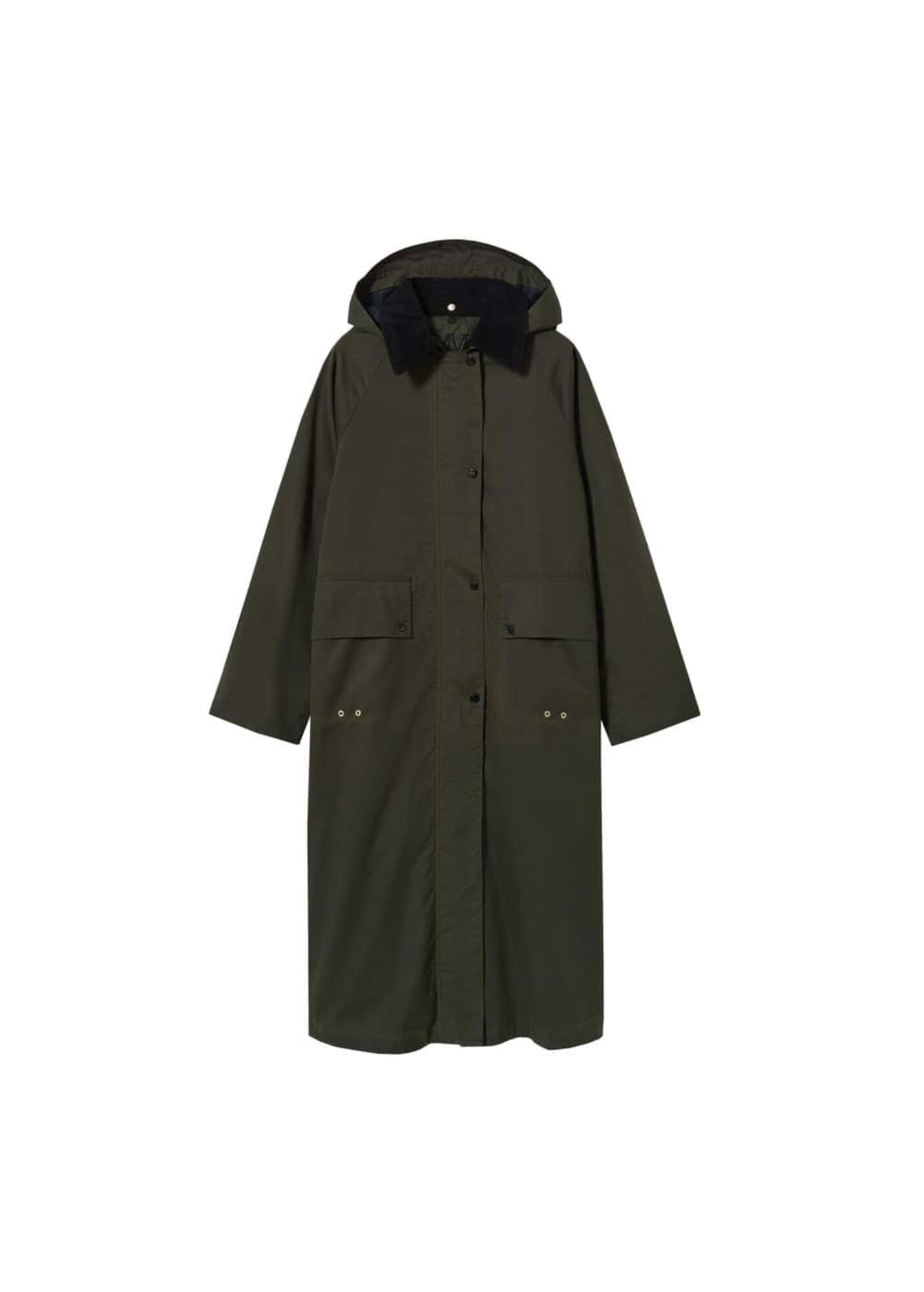 MANGO Átmeneti parka 'Ladydi'  sötétzöld