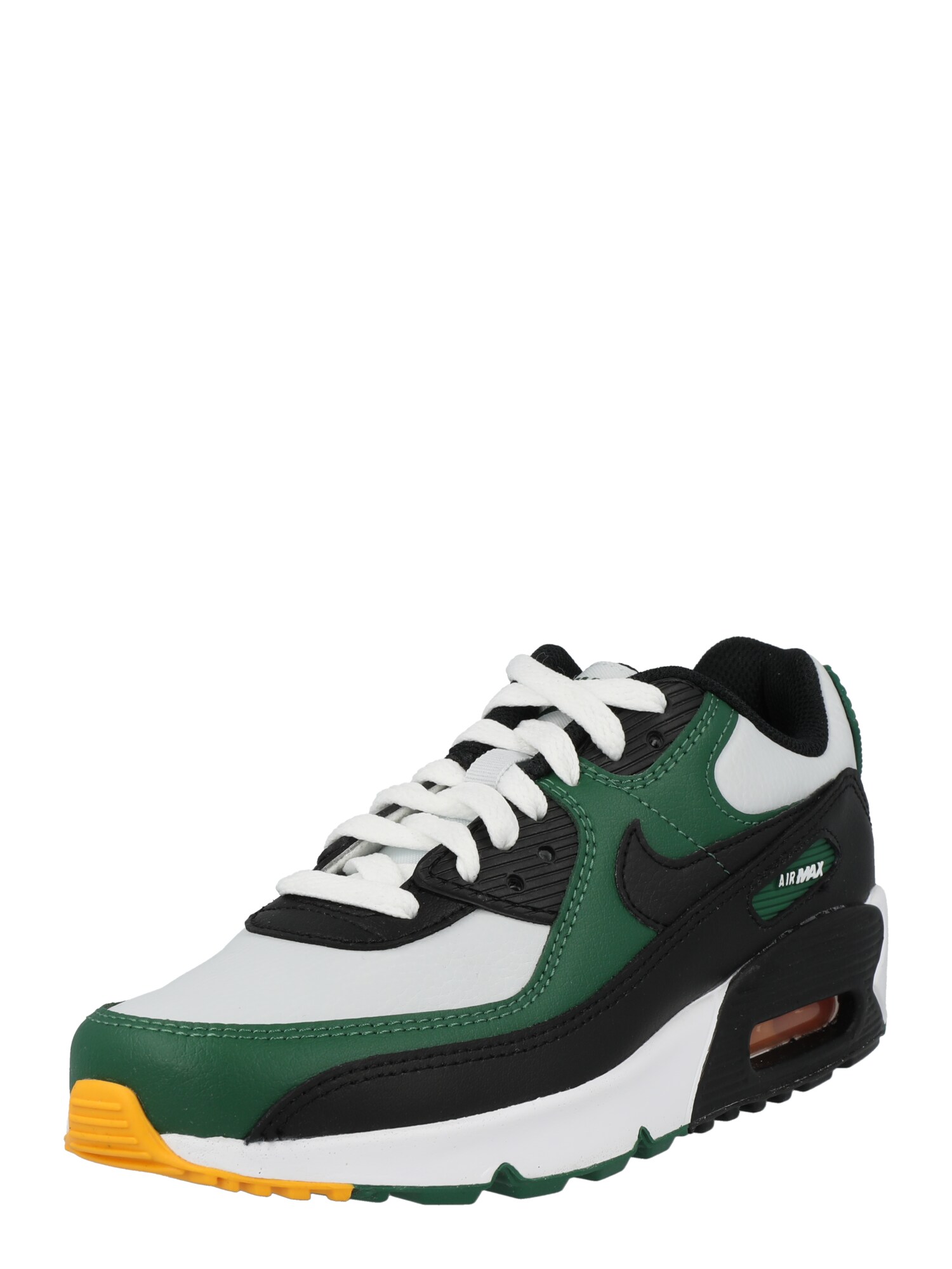 Nike Sportswear Sportcipő 'Air Max 90 LTR'  fehér / fekete / fűzöld