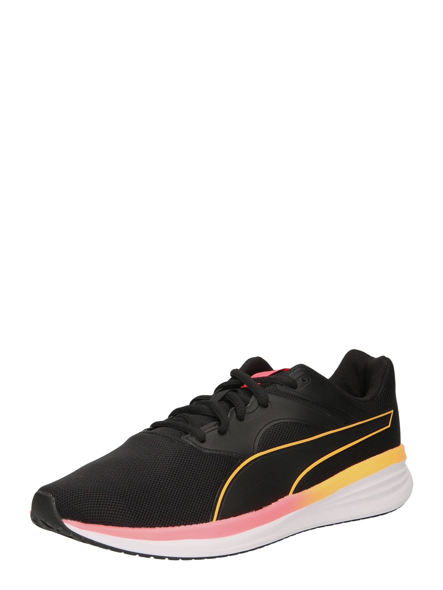 PUMA Futócipők  fekete / sáfrány