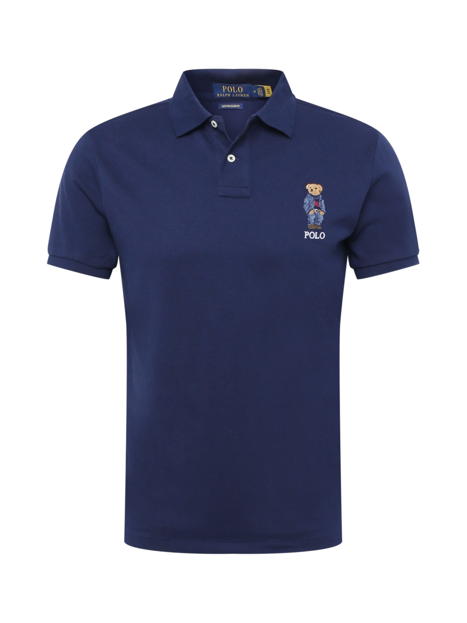 Polo Ralph Lauren Póló  tengerészkék / világosbarna / világoskék / fehér