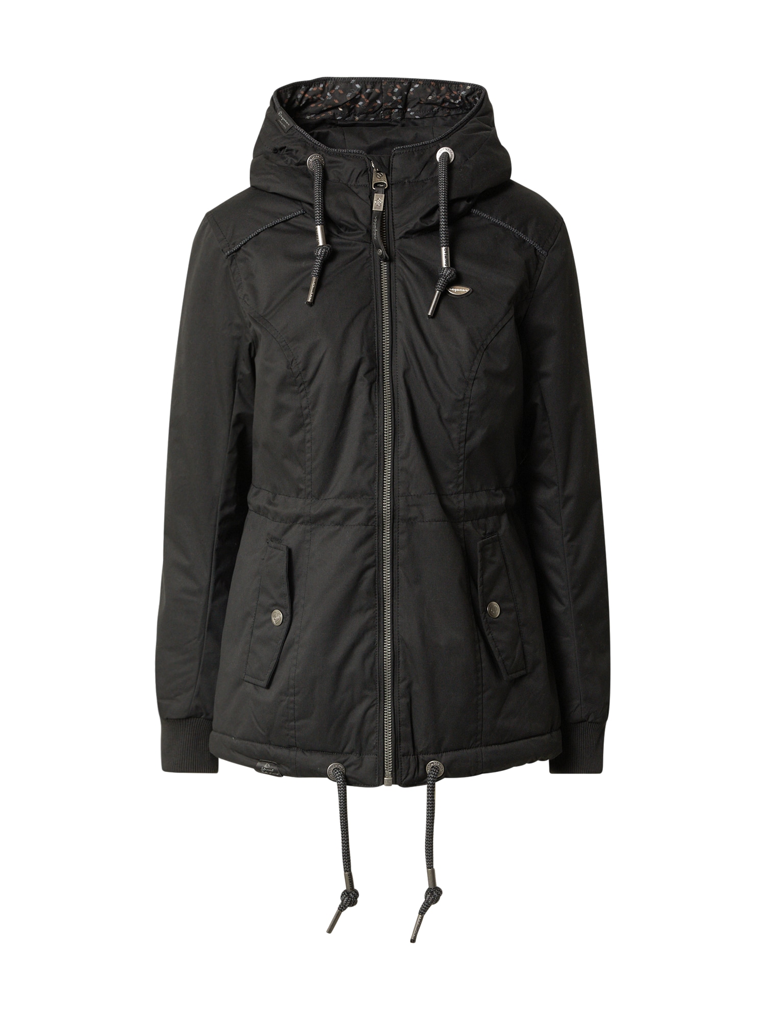 Ragwear Átmeneti parka 'DANKA'  fekete