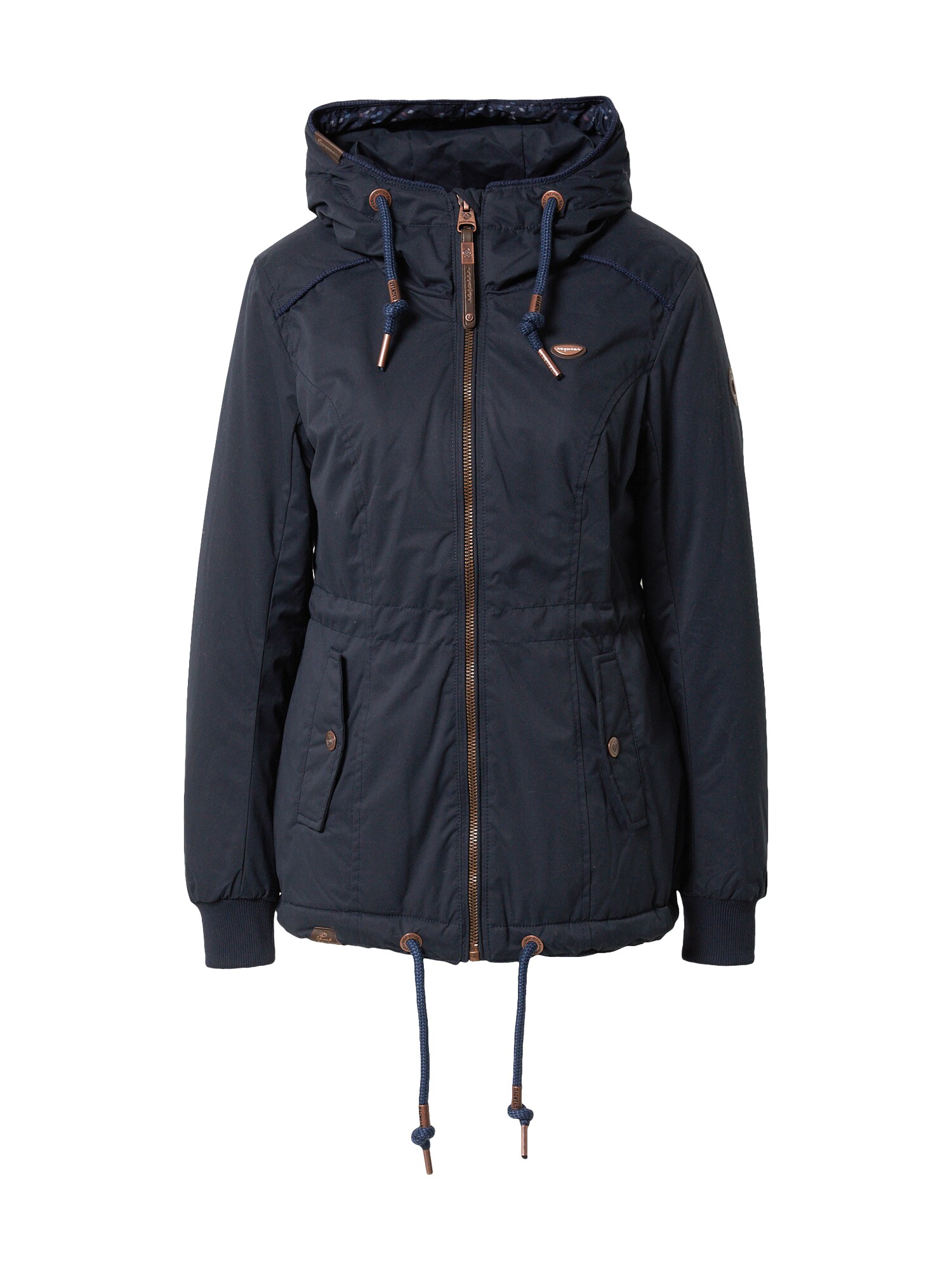 Ragwear Átmeneti parka 'DANKA'  tengerészkék / bronz / sötétkék