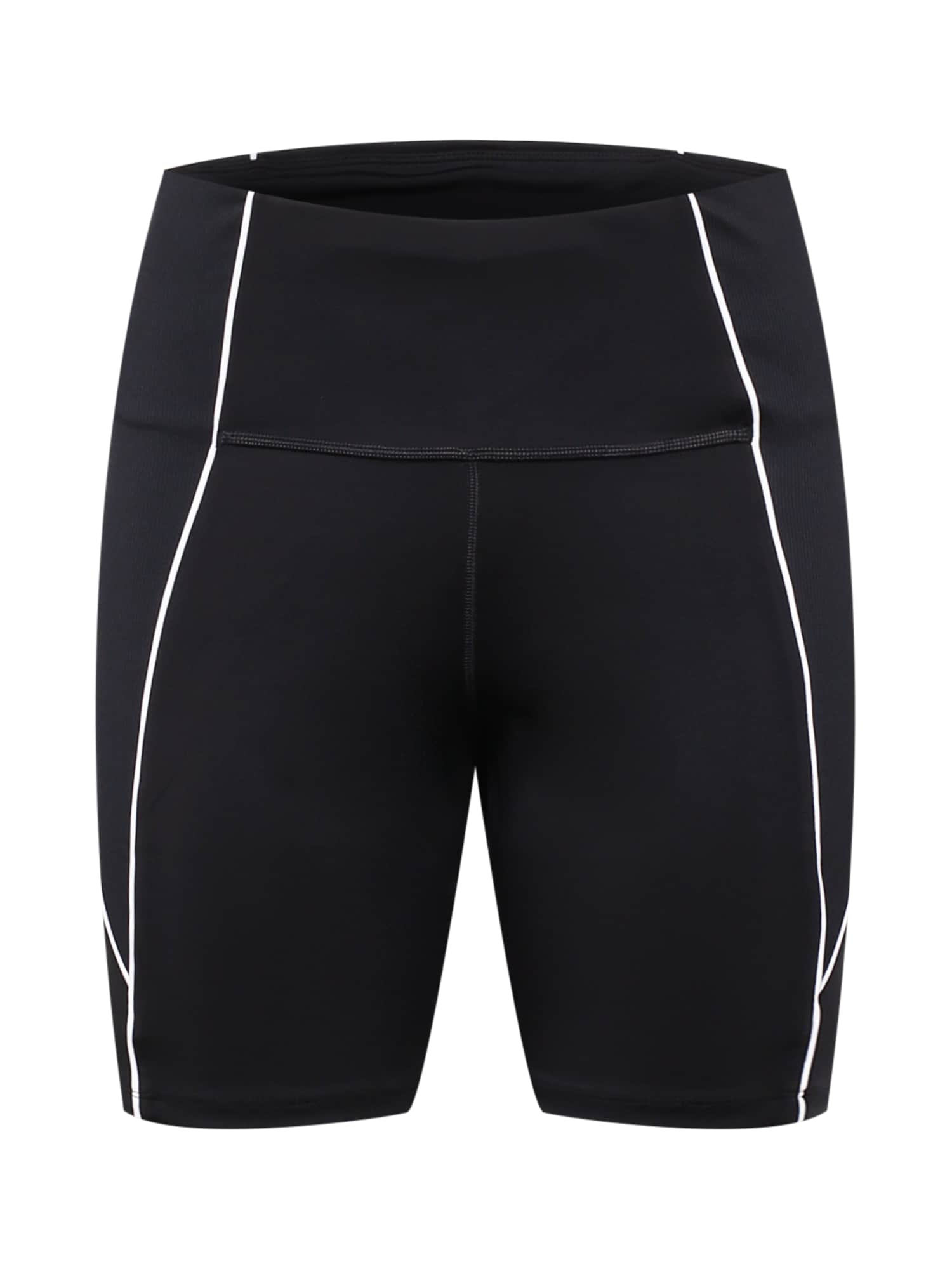 Reebok Sport Sportnadrágok  fekete / fehér
