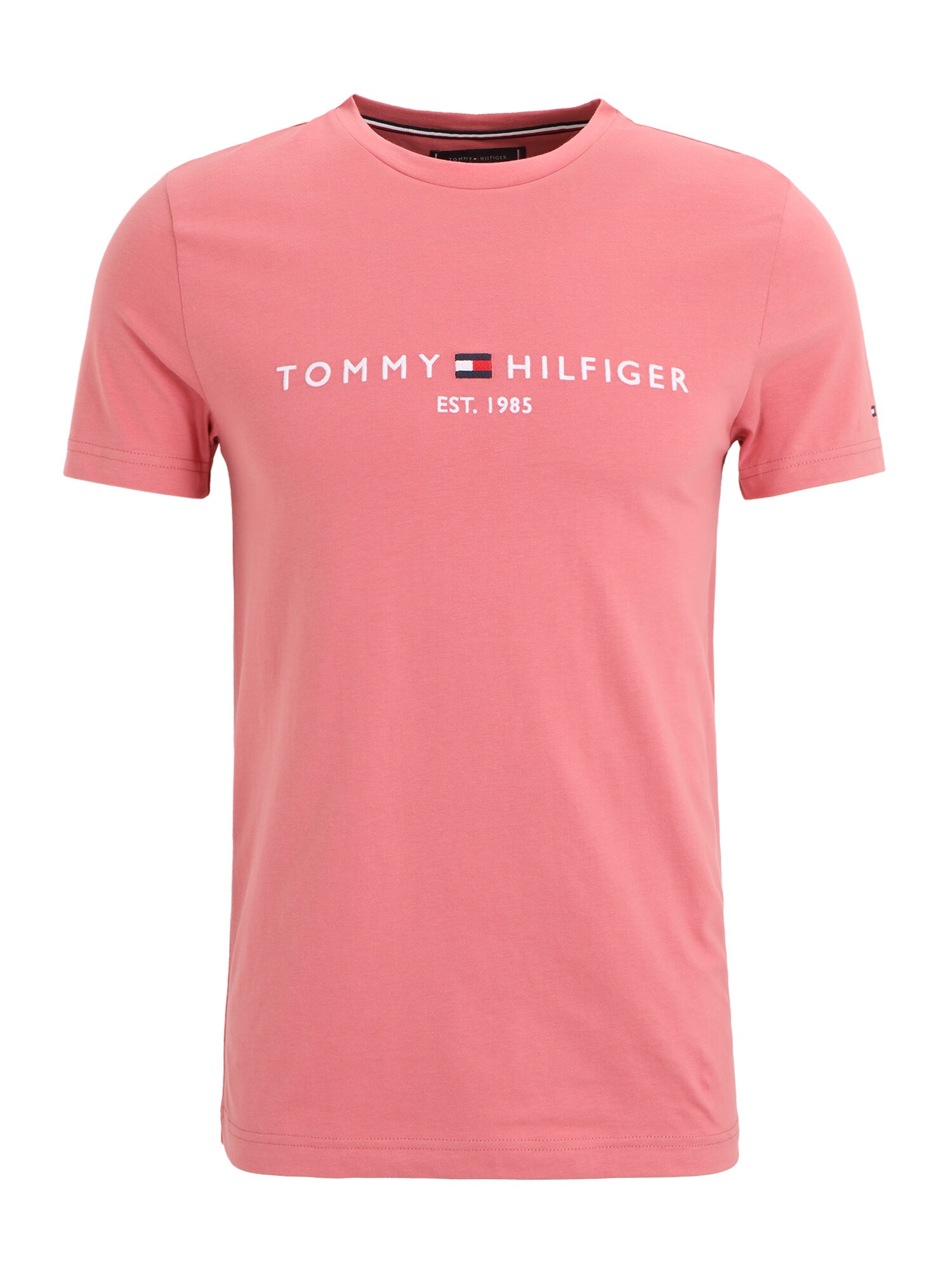 TOMMY HILFIGER Póló  fehér / tengerészkék / piros / korál