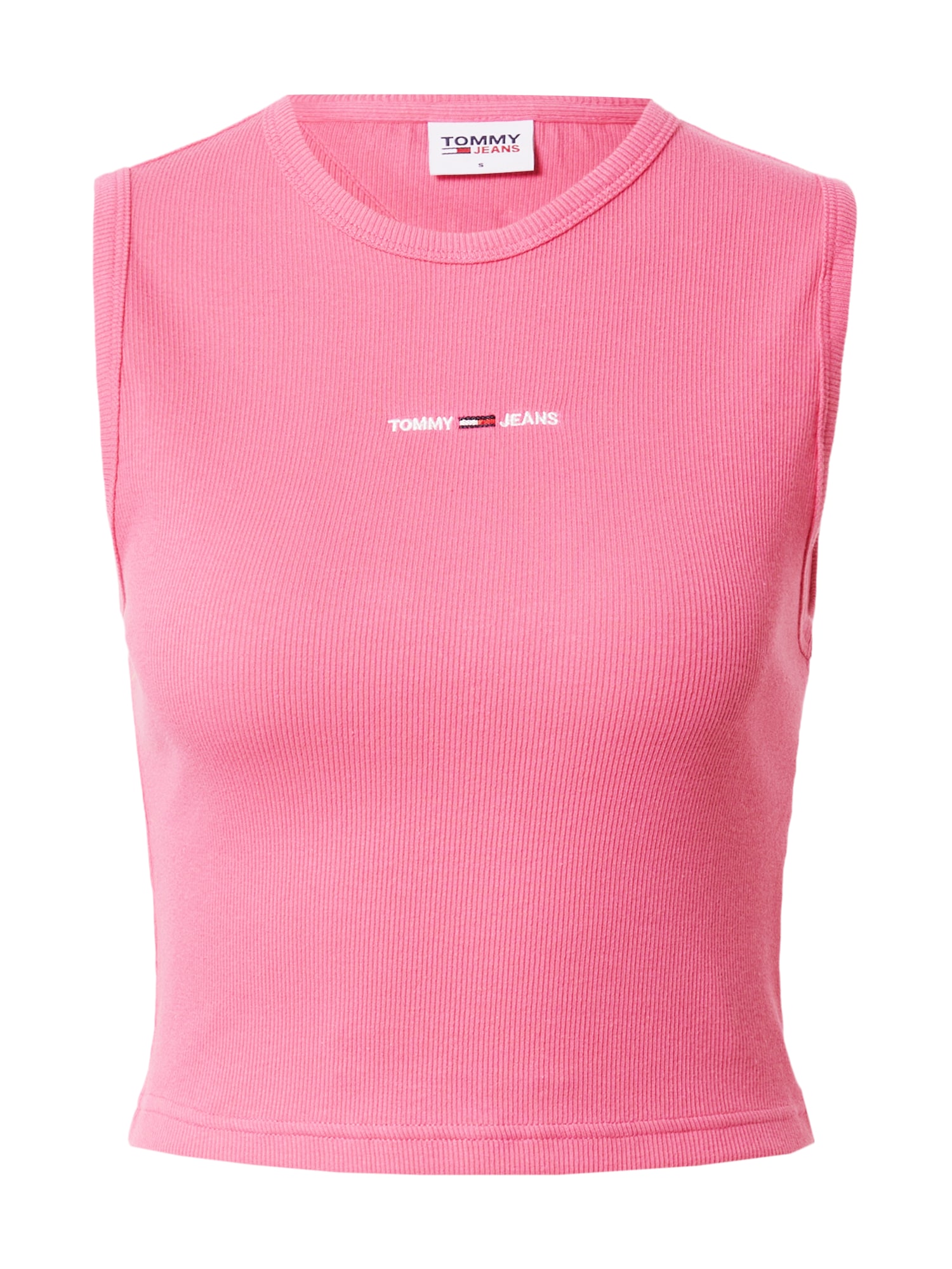 Tommy Jeans Top  világos-rózsaszín / fehér / piros / tengerészkék