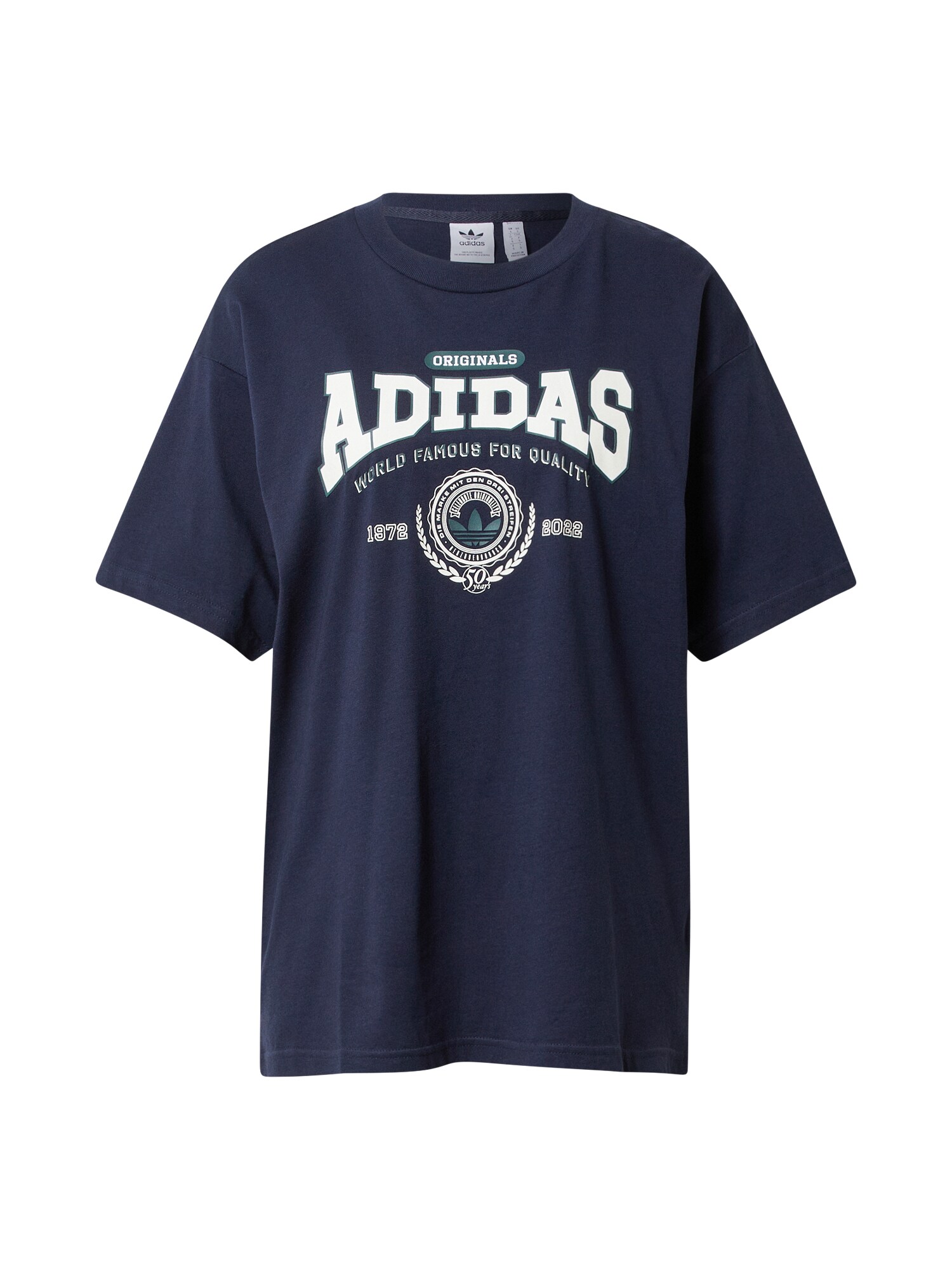 ADIDAS ORIGINALS Póló  tengerészkék / fehér / benzin