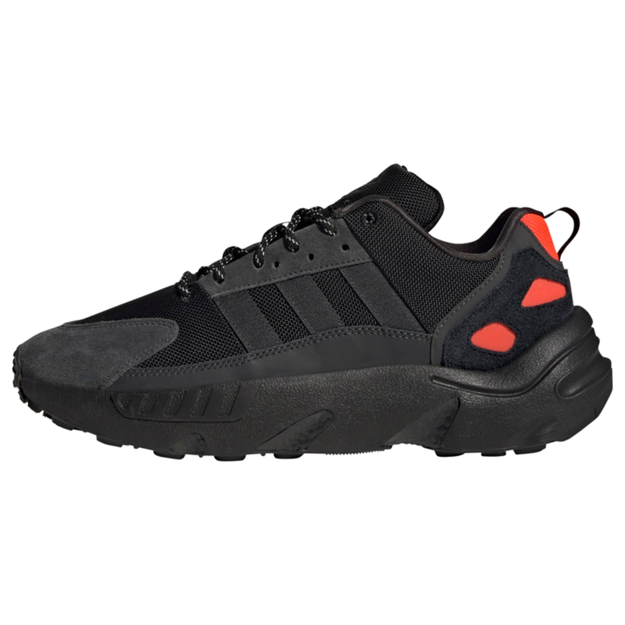 ADIDAS ORIGINALS Rövid szárú edzőcipők 'ZX 22'  fekete / narancs / szürke