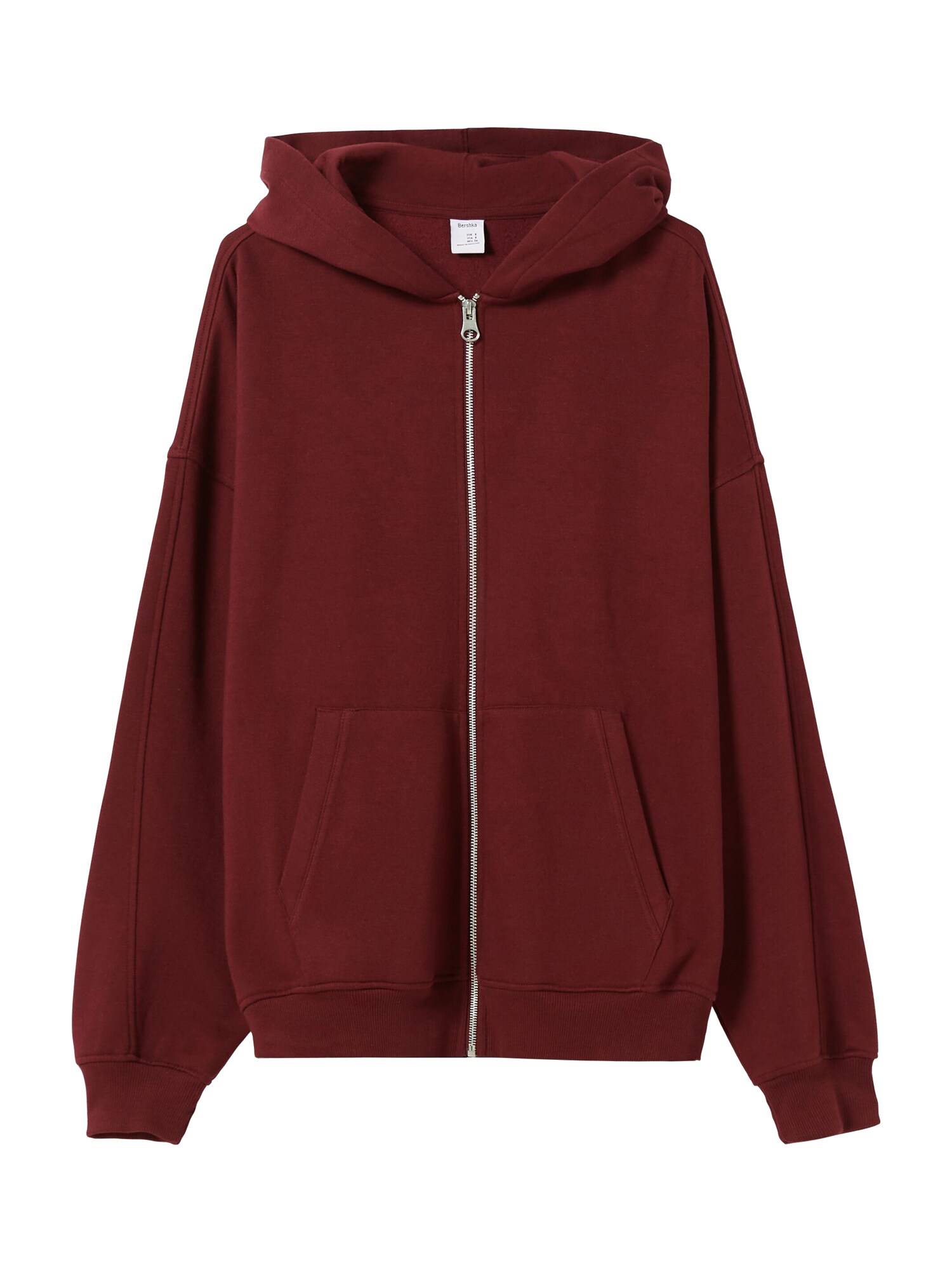 Bershka Tréning dzseki  burgundi vörös