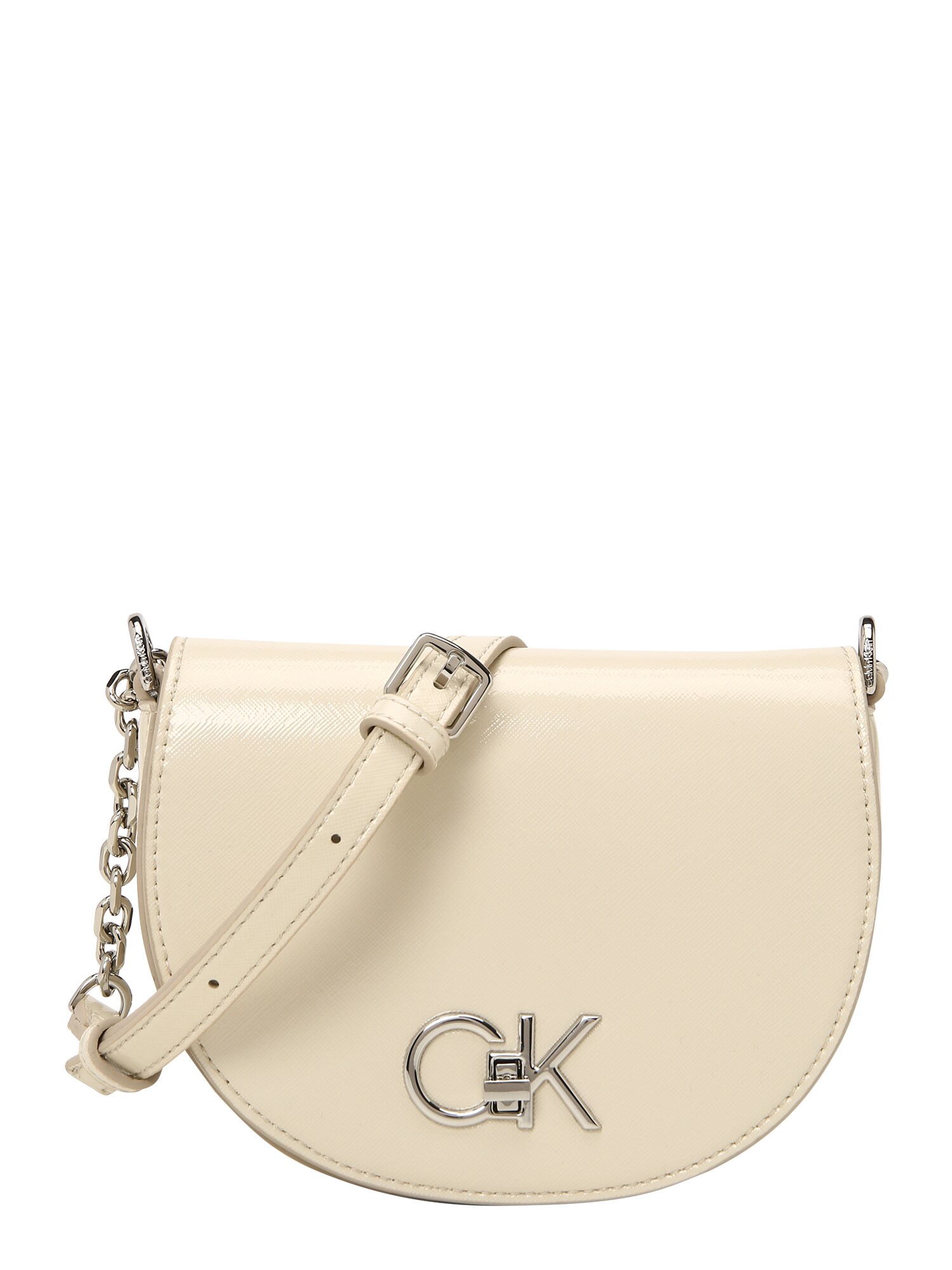 Calvin Klein Válltáska  ezüst / bézs