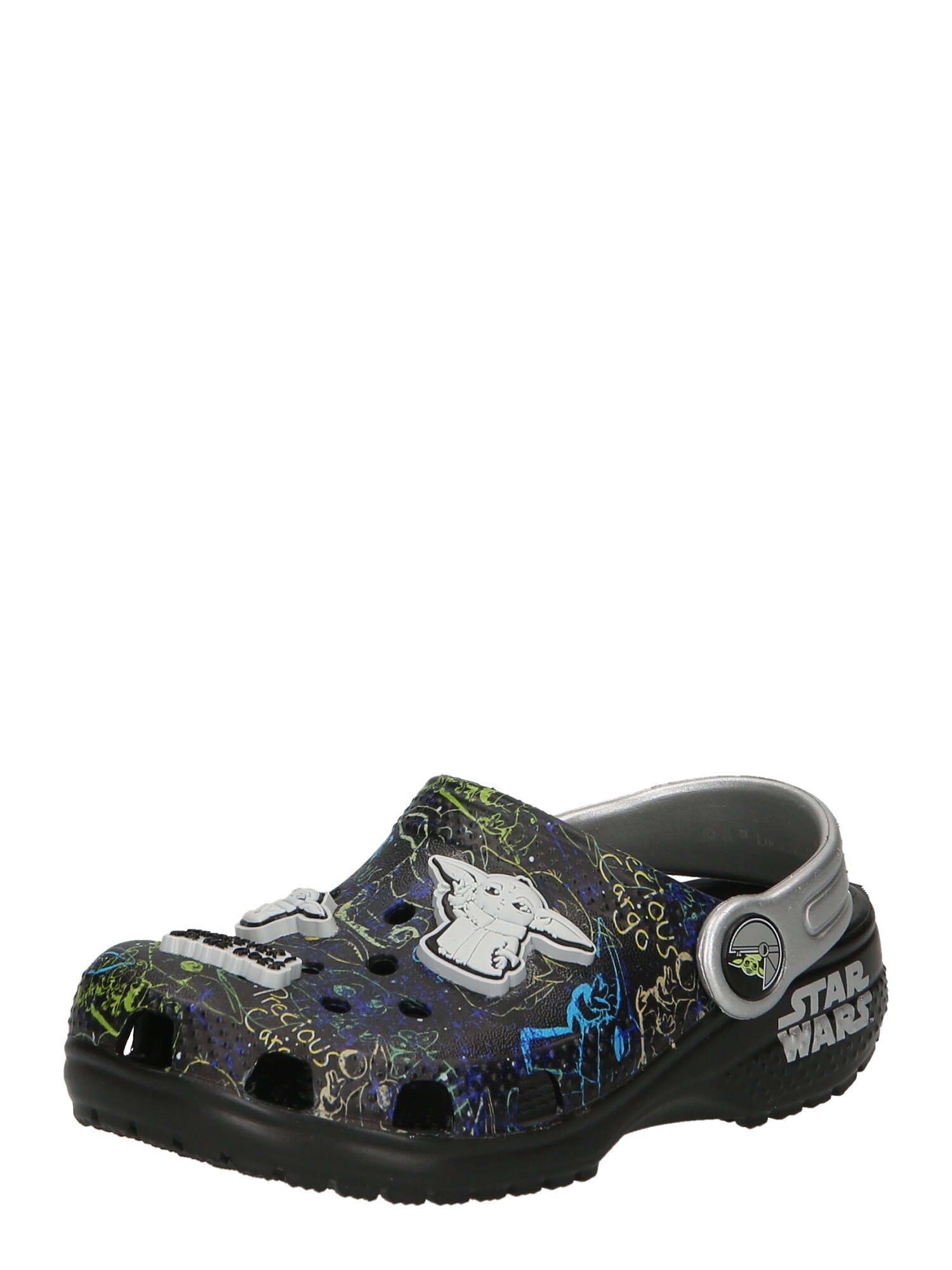 Crocs Nyitott cipők 'Grogu'  fekete / vegyes színek