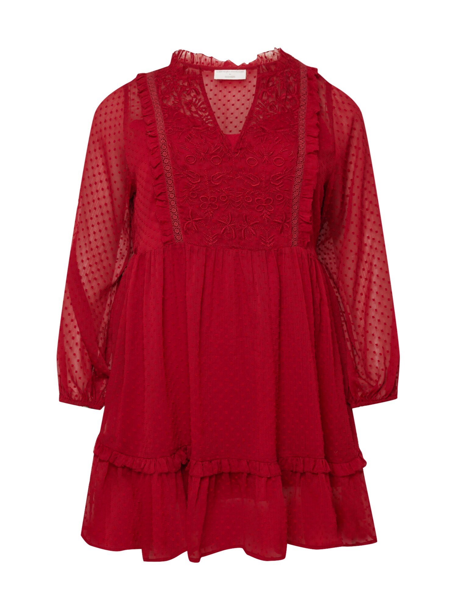 Guido Maria Kretschmer Curvy Collection Ruha 'Jolene'  piros