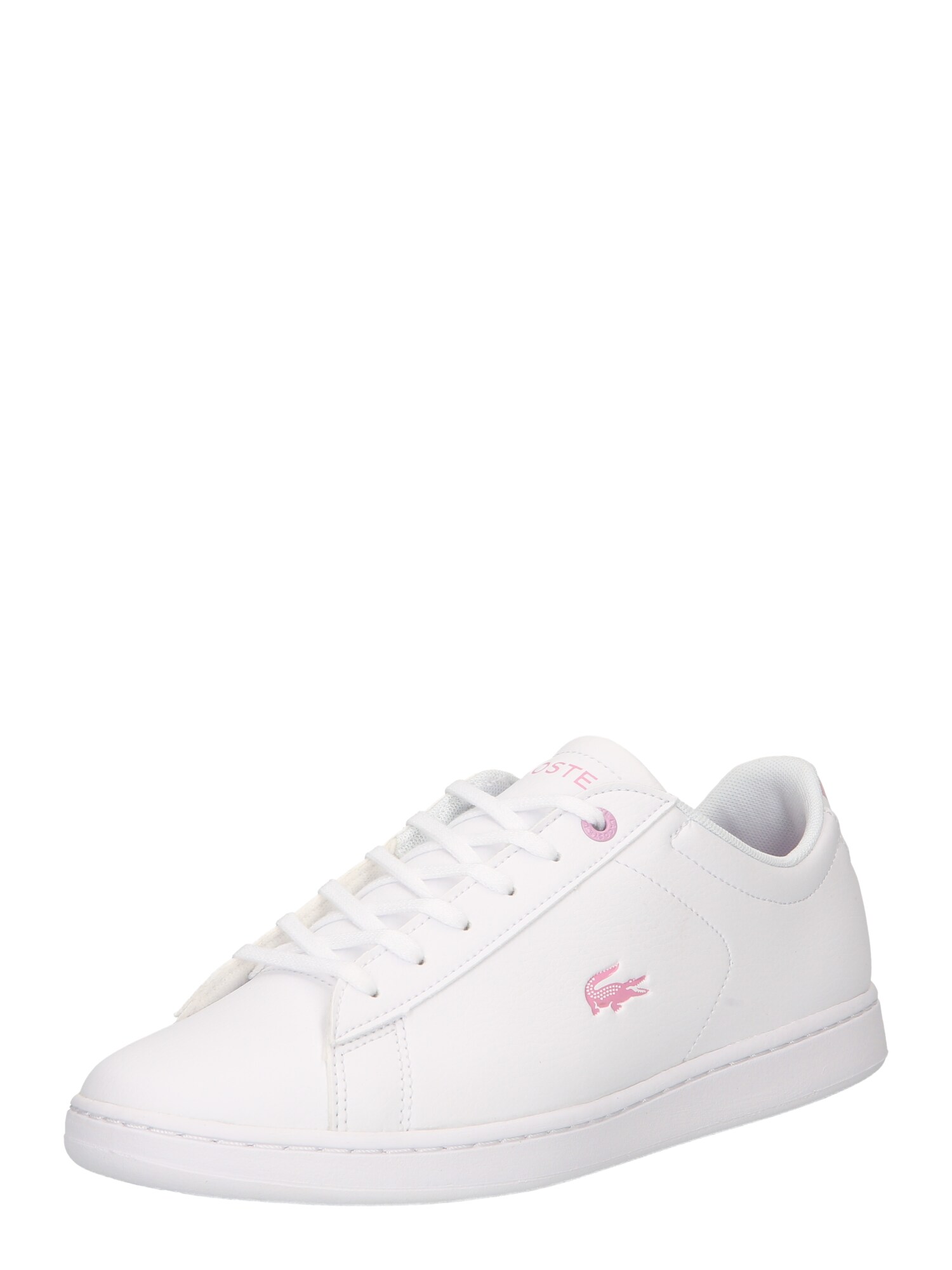 LACOSTE Sportcipő  fehér / rózsaszín