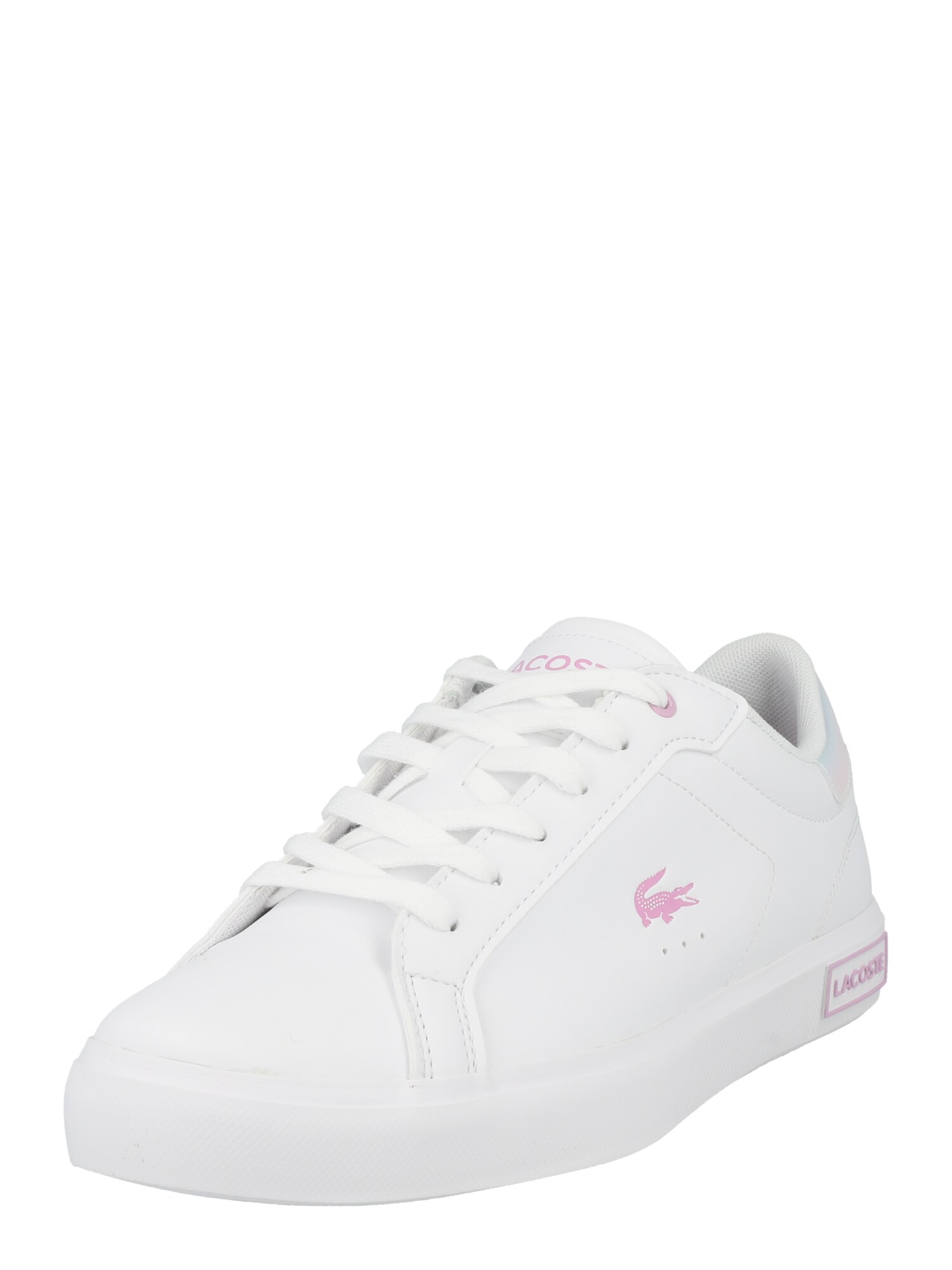 LACOSTE Sportcipő  fehér / sötét-rózsaszín