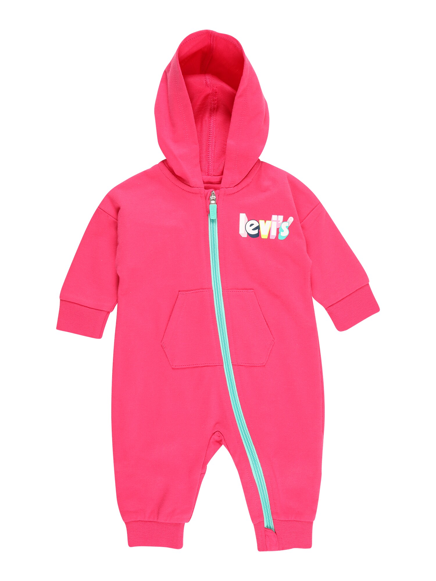 LEVI'S Kezeslábasok  rózsaszín / vízszín / sárga / fehér