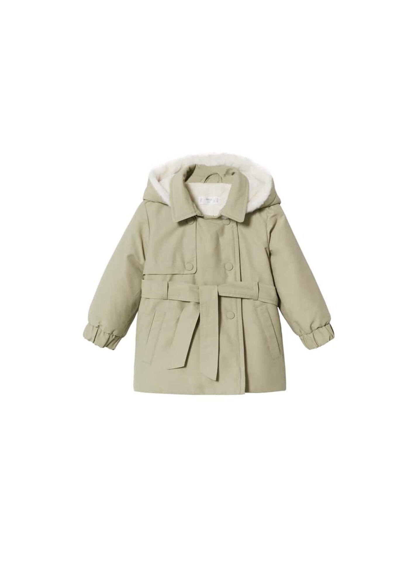 MANGO KIDS Kabát  khaki