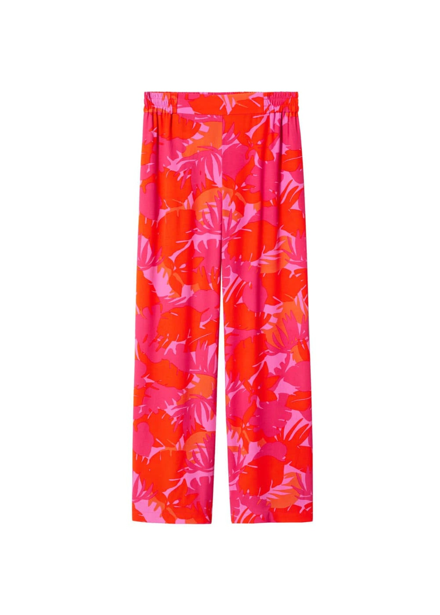 MANGO Nadrág 'Poems'  magenta / narancsvörös / világos-rózsaszín / mandarin