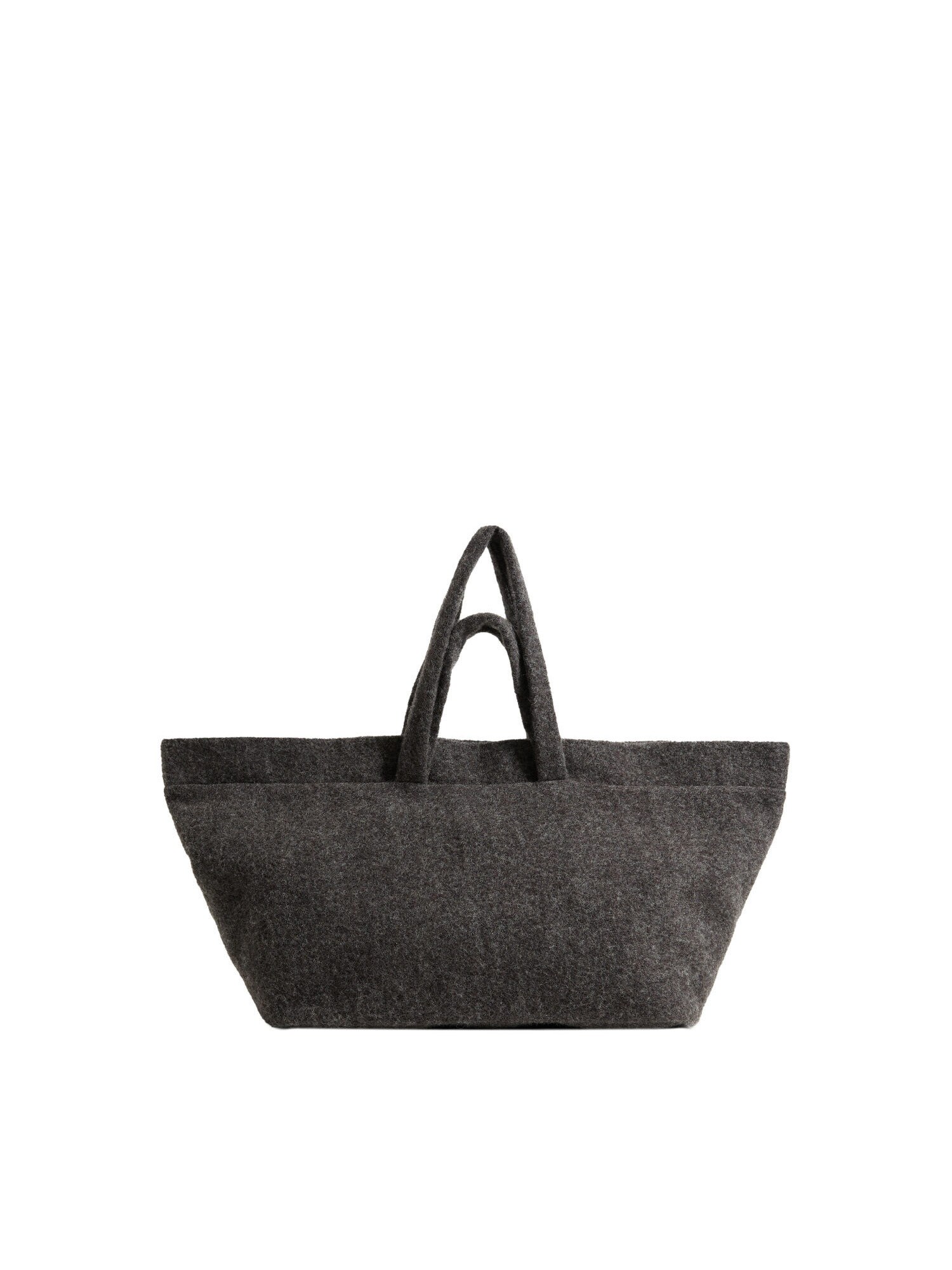 MANGO Shopper táska 'Fania'  szürke