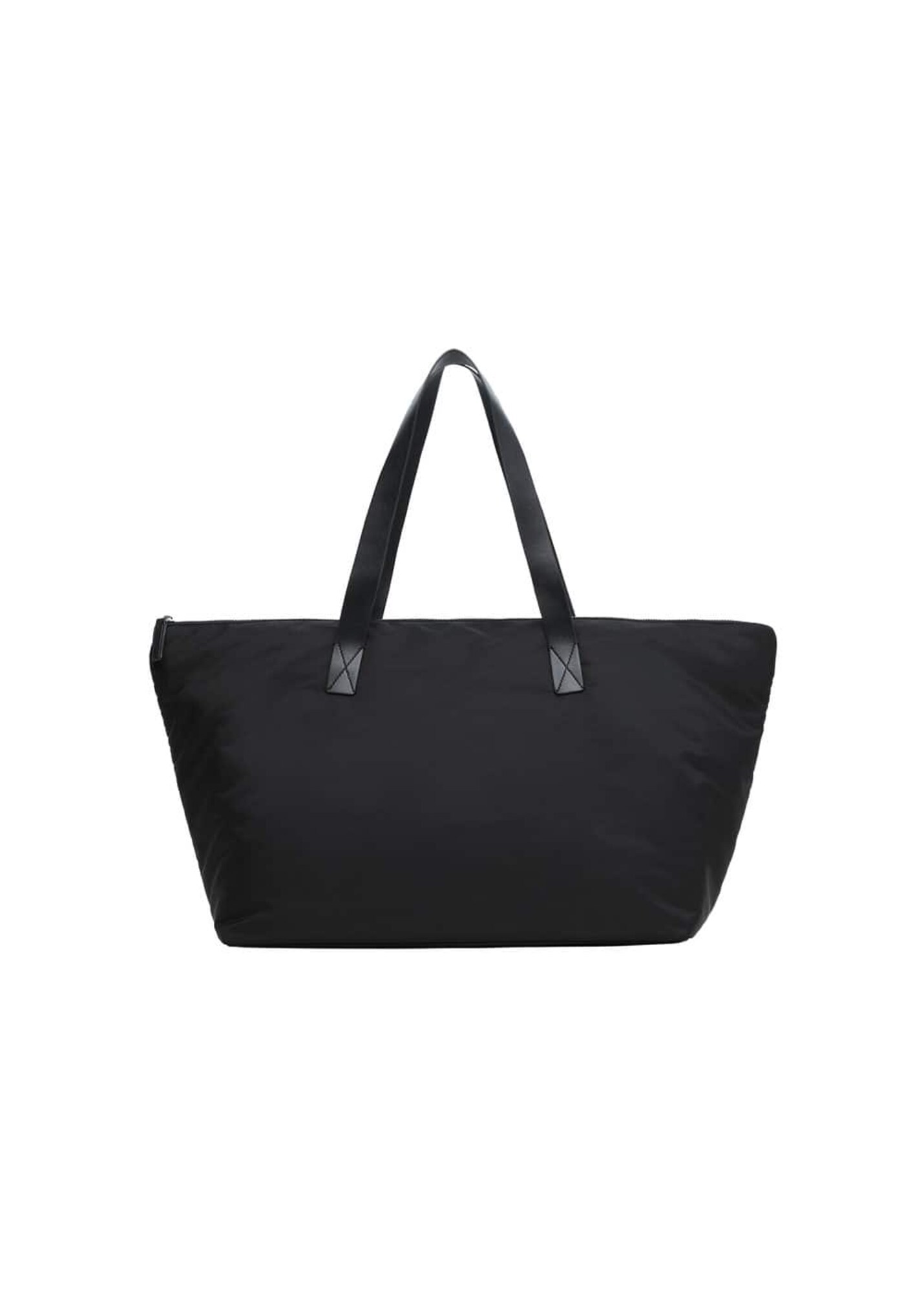 MANGO Shopper táska 'Nina'  fekete