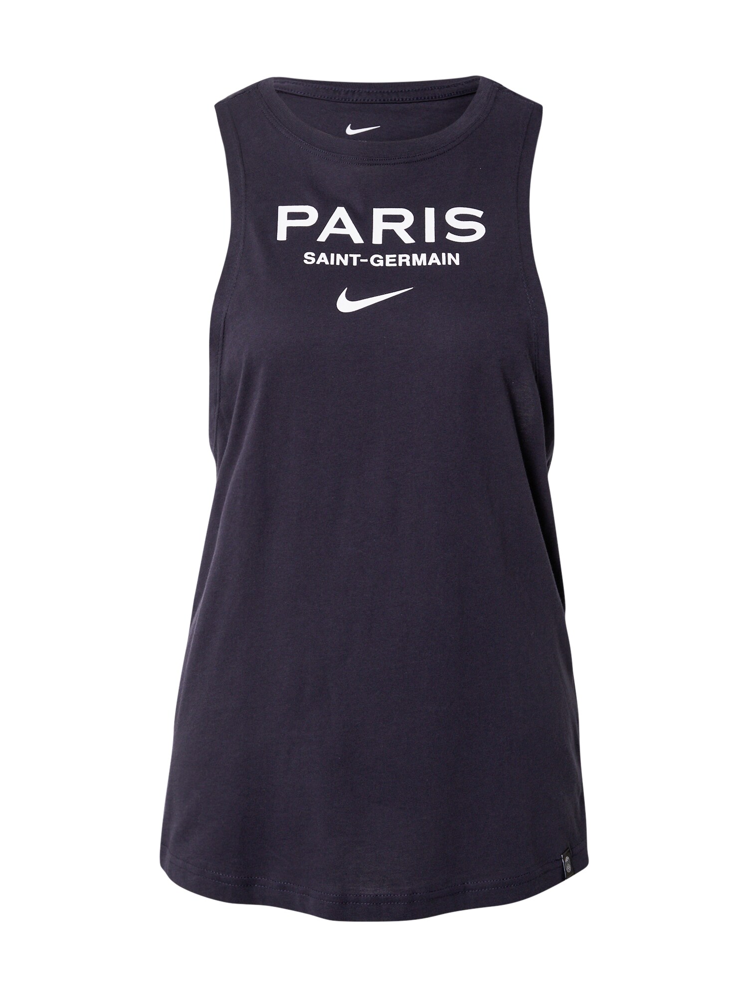 NIKE Sport top  fehér / tengerészkék
