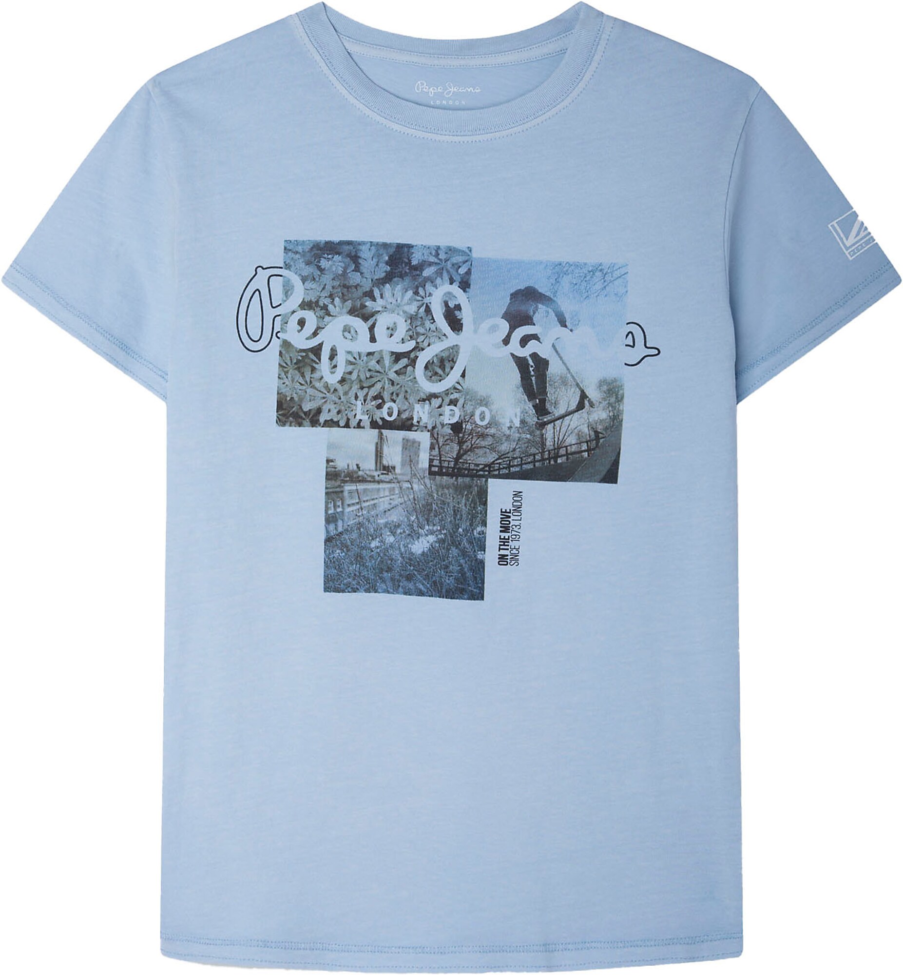 Pepe Jeans Póló  világoskék