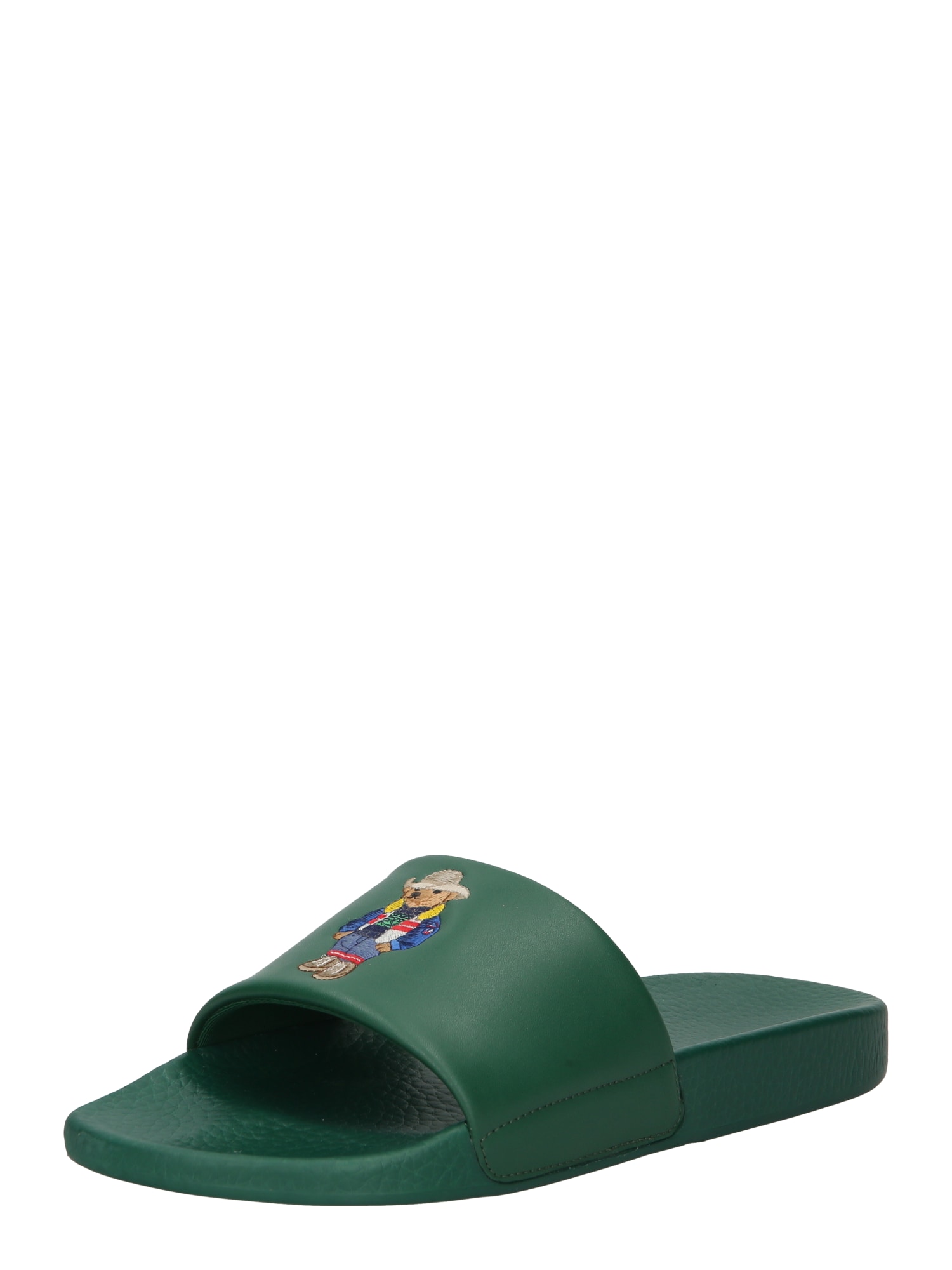 Polo Ralph Lauren Papucs  fűzöld / cappuccinobarna / fehér / királykék