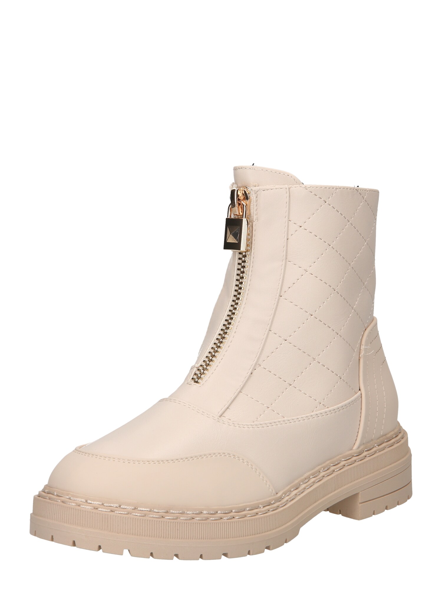 River Island Rövid szárú csizmák  krém
