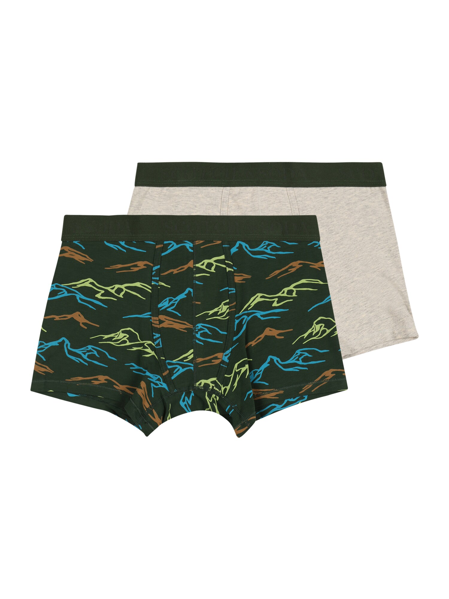 SCOTCH & SODA Alsónadrág  fenyő / világos bézs / vegyes színek