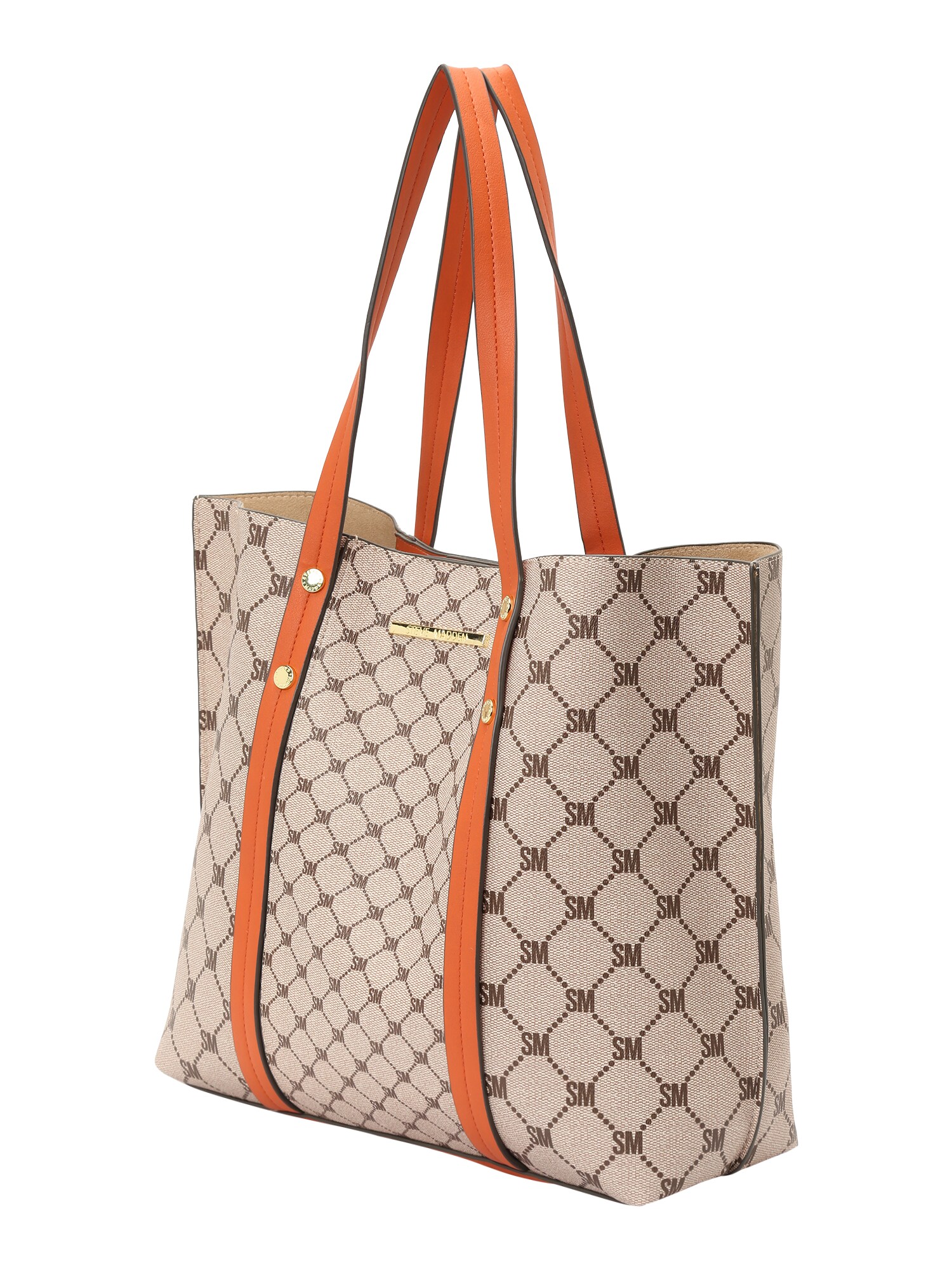 STEVE MADDEN Shopper táska 'TERESA'  világosbarna / sötét barna / okker