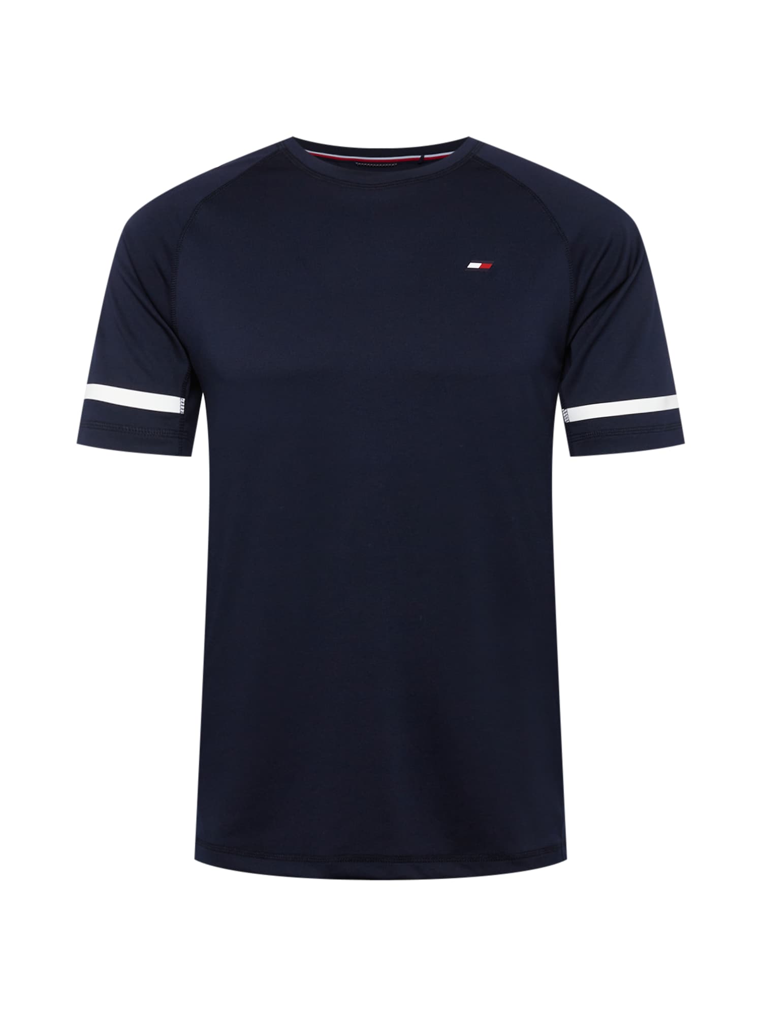 TOMMY HILFIGER Póló  sötétkék / fehér