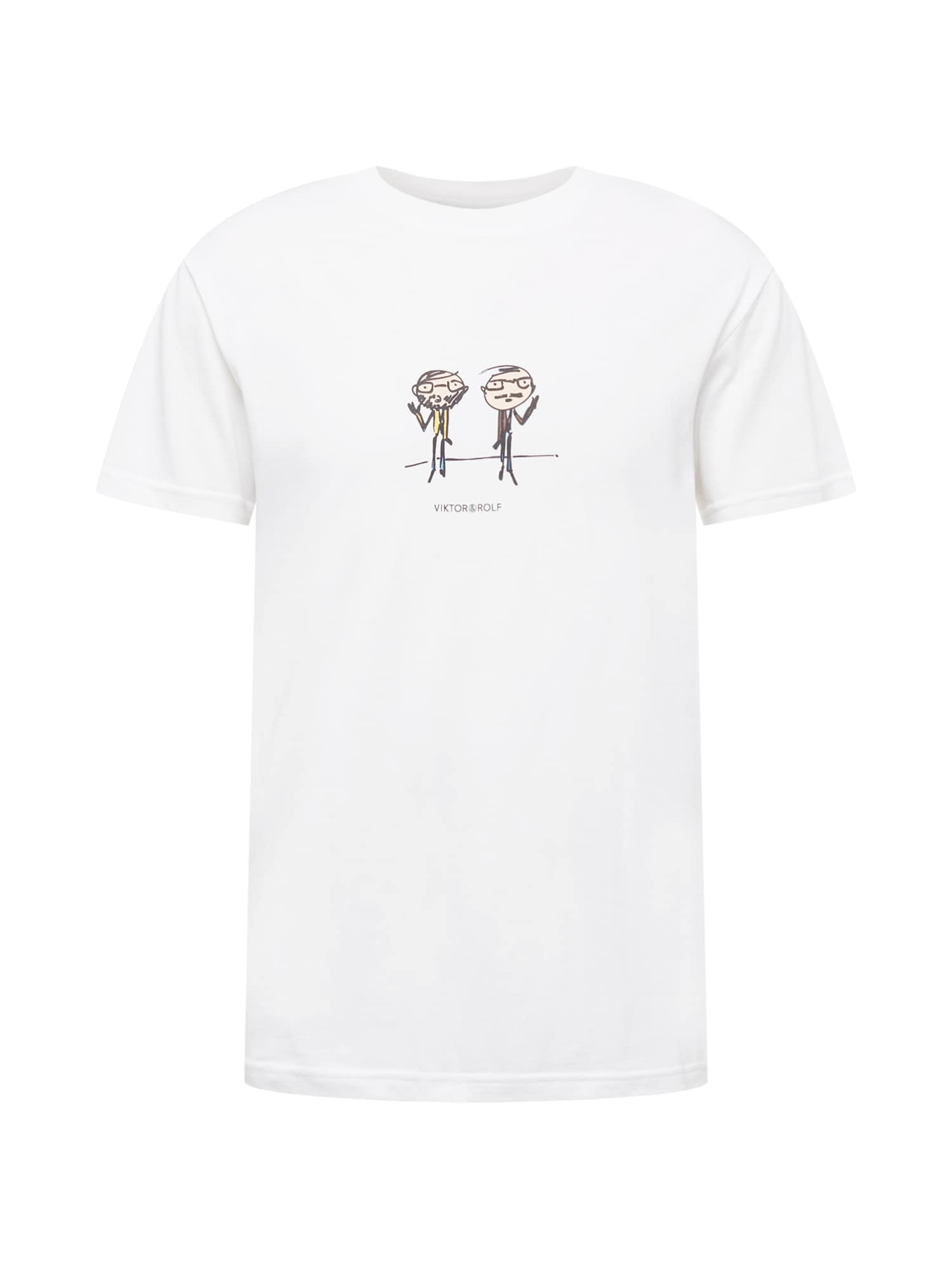 Viktor&Rolf Póló  fehér / világos bézs / sárga / fekete