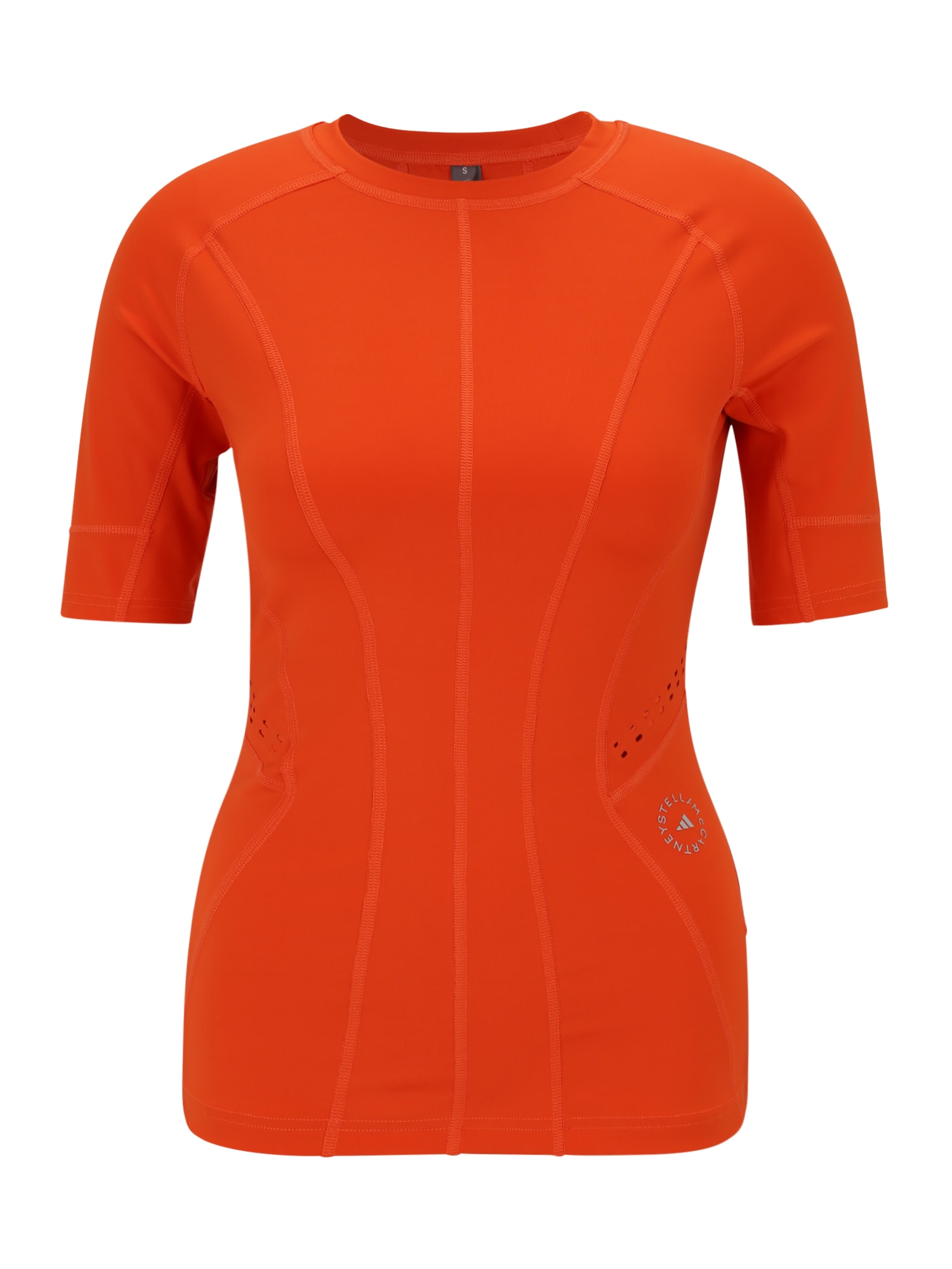 adidas by Stella McCartney Funkcionális felső  narancs / ezüstszürke