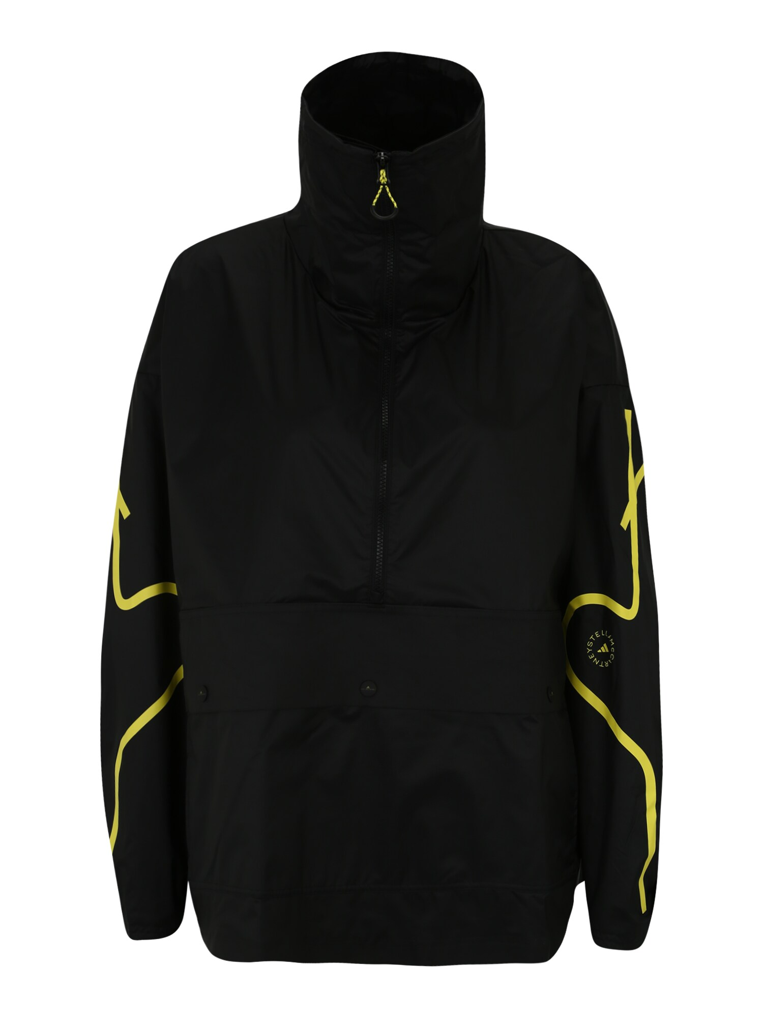 adidas by Stella McCartney Sportdzseki  fekete / citrom