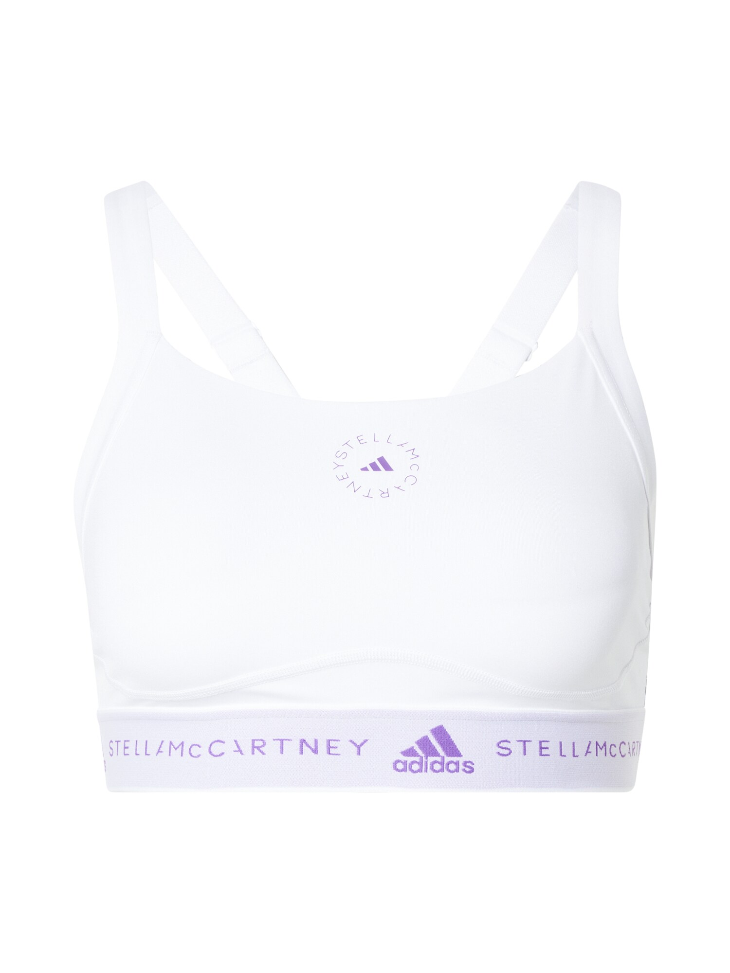 adidas by Stella McCartney Sportmelltartók  fehér / lila