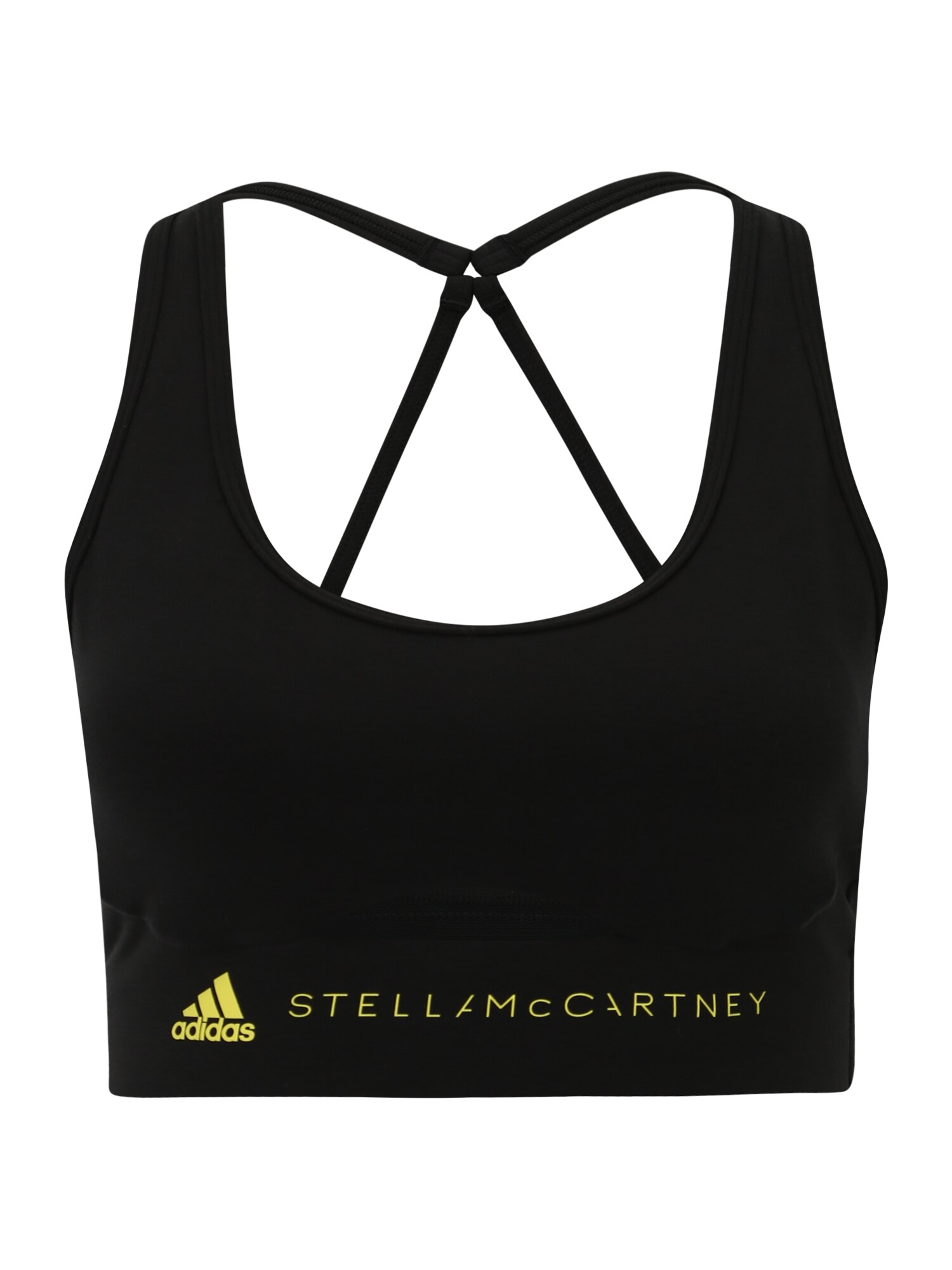 adidas by Stella McCartney Sportmelltartók  fekete / sárga
