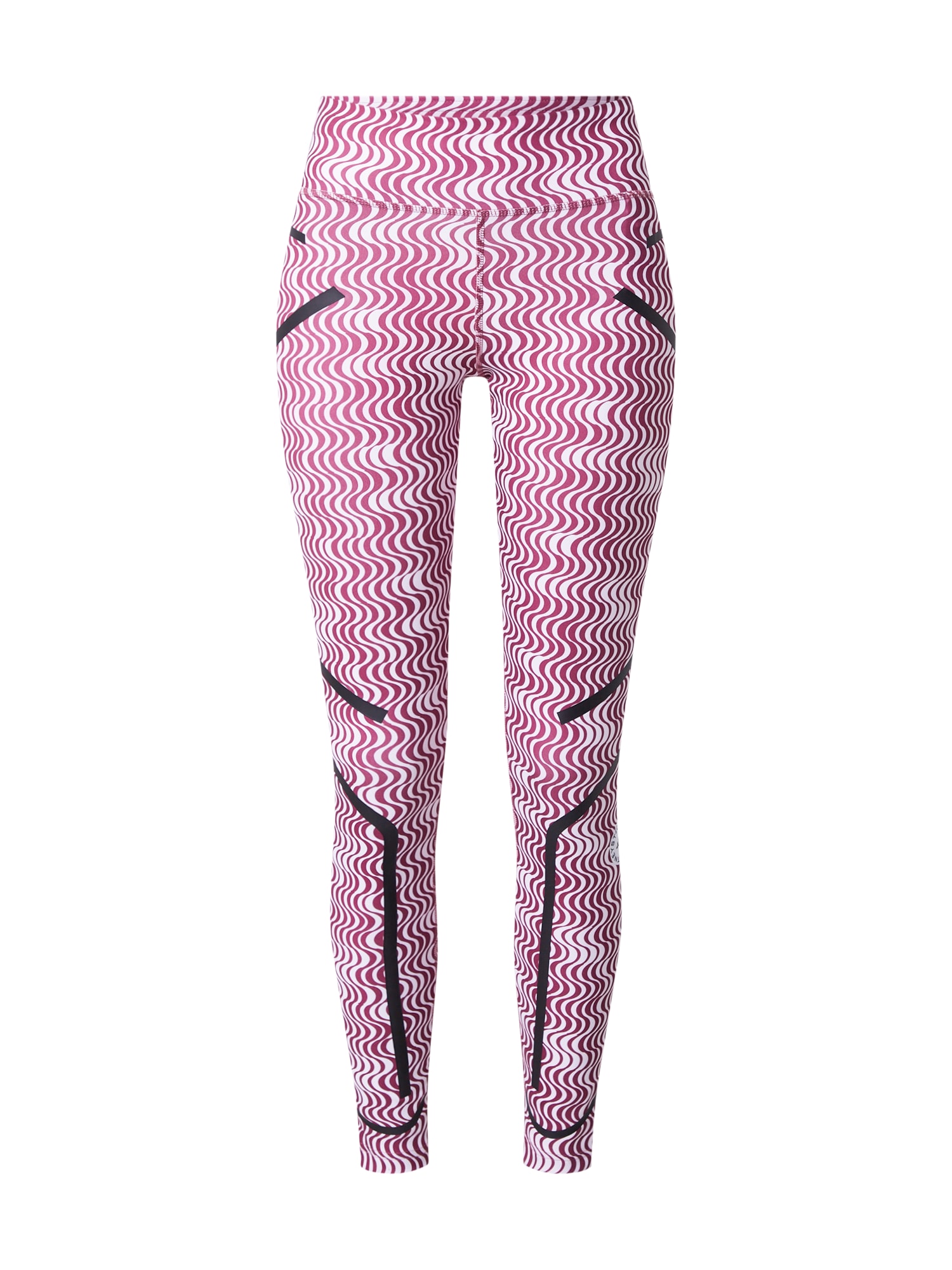 adidas by Stella McCartney Sportnadrágok 'TruePurpose'  fehér / rózsaszín / fekete