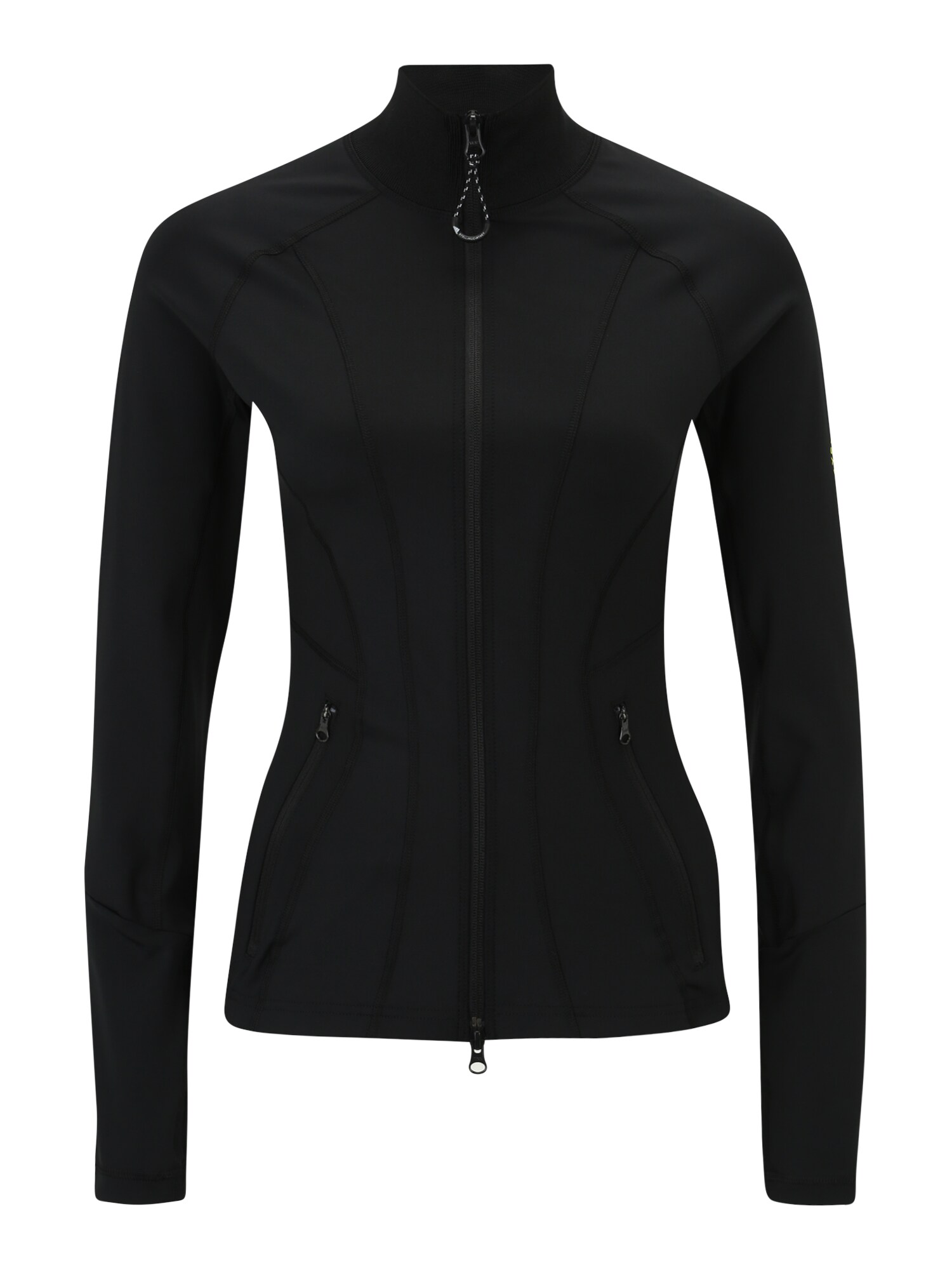 adidas by Stella McCartney Tréningdzseki  fekete / limone