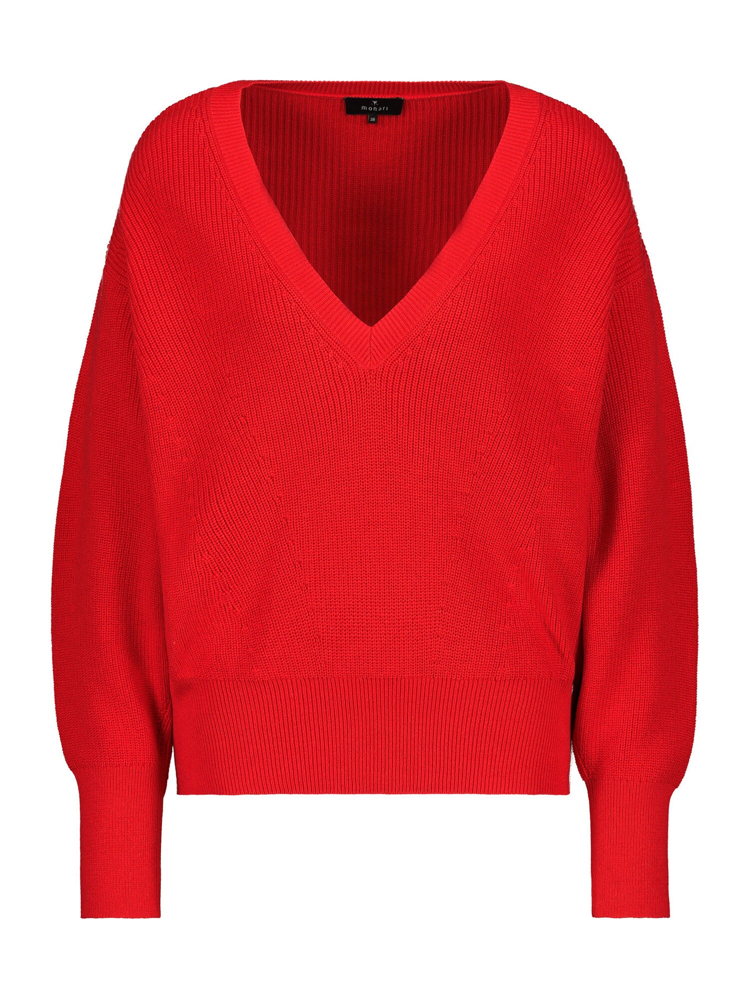 monari Pulóver 'Perlfang'  narancsvörös