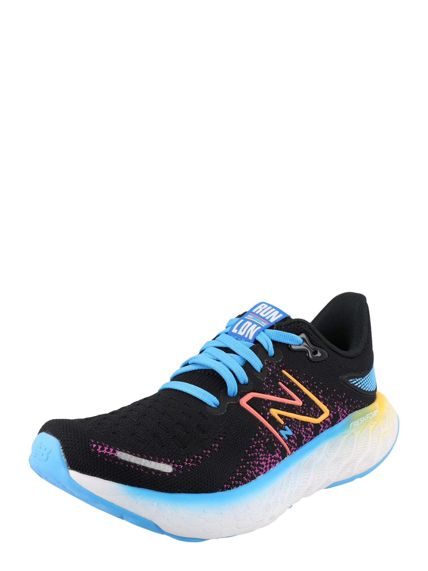 new balance Futócipők 'Fresh Foam X'  fekete / neonnarancs / neonkék / rózsaszín