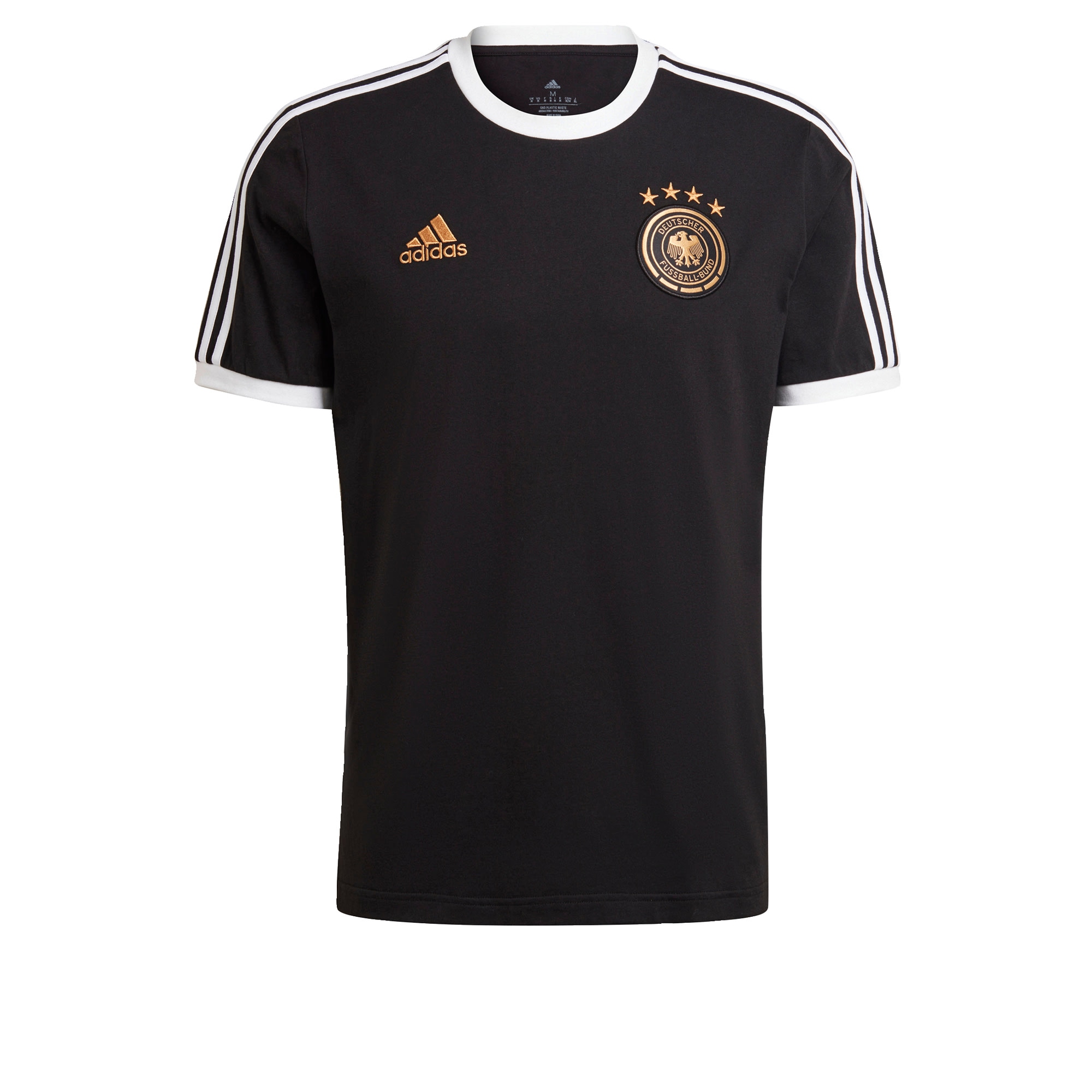 ADIDAS PERFORMANCE Funkcionális felső  fekete / fehér / arany