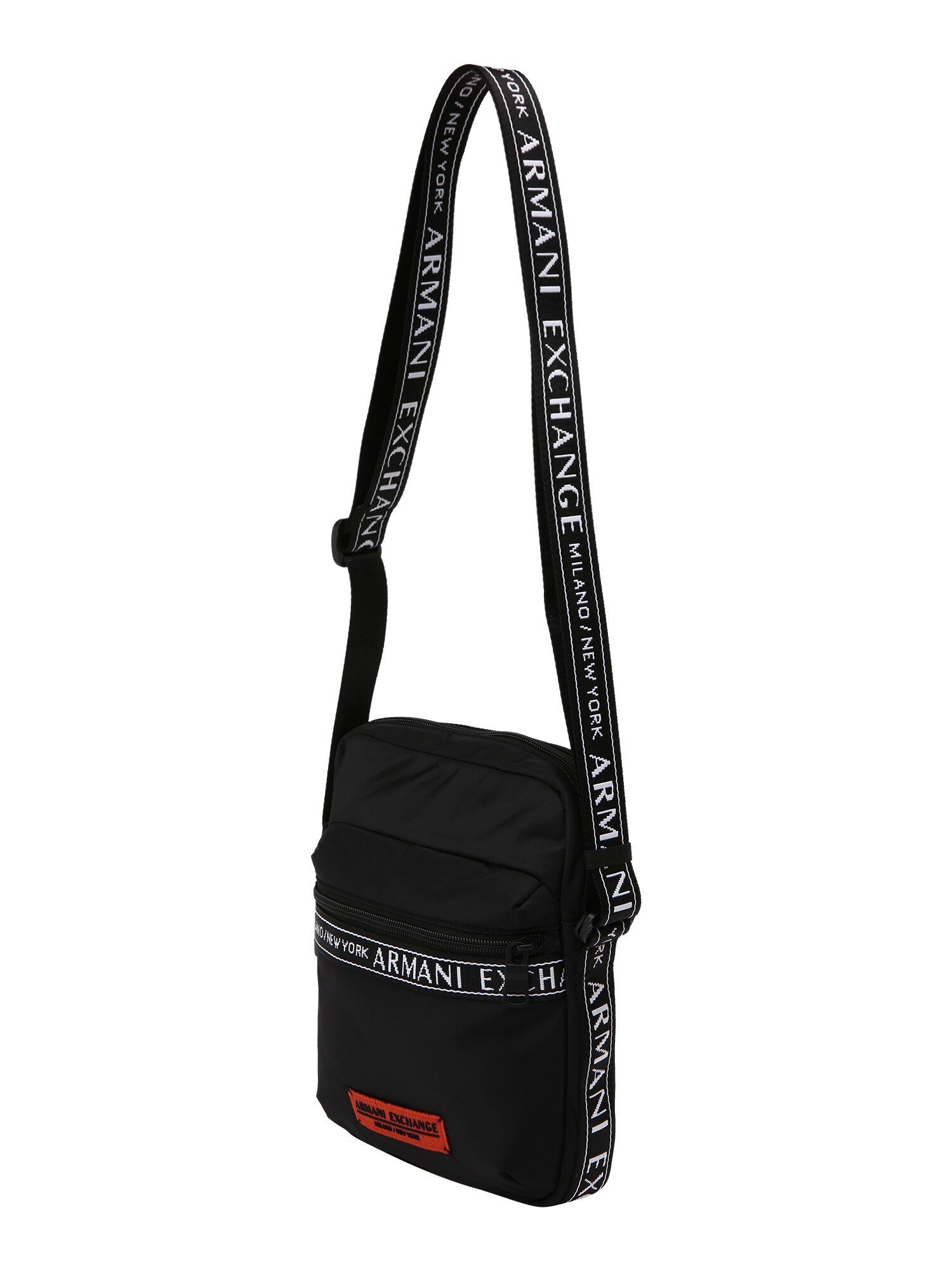 ARMANI EXCHANGE Válltáska  fekete / fehér