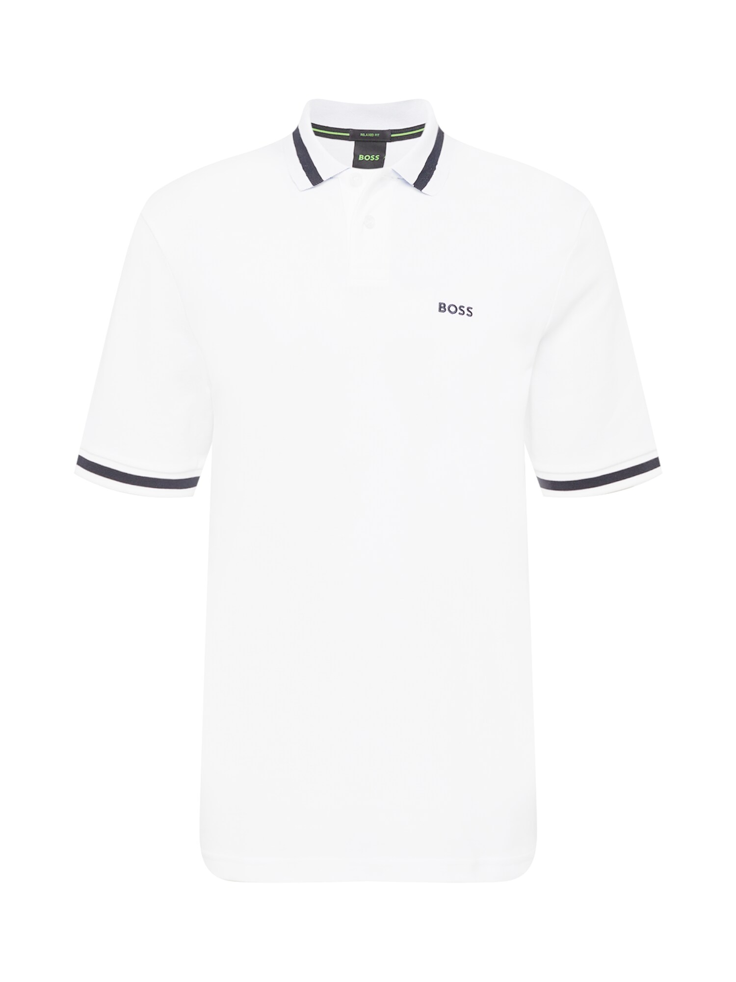 BOSS Green Póló 'Pio'  elefántcsont / éjkék