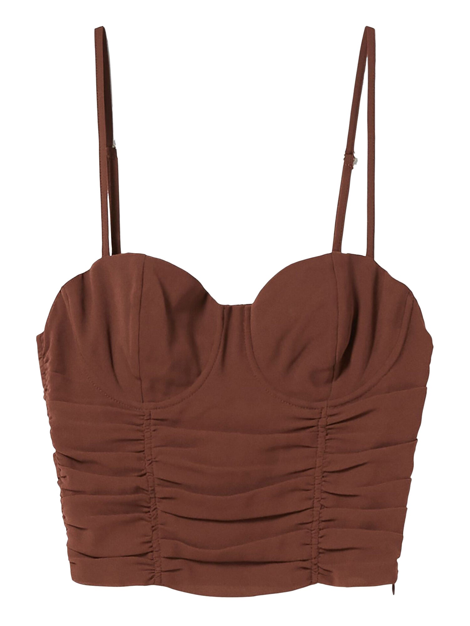 Bershka Top  csokoládé