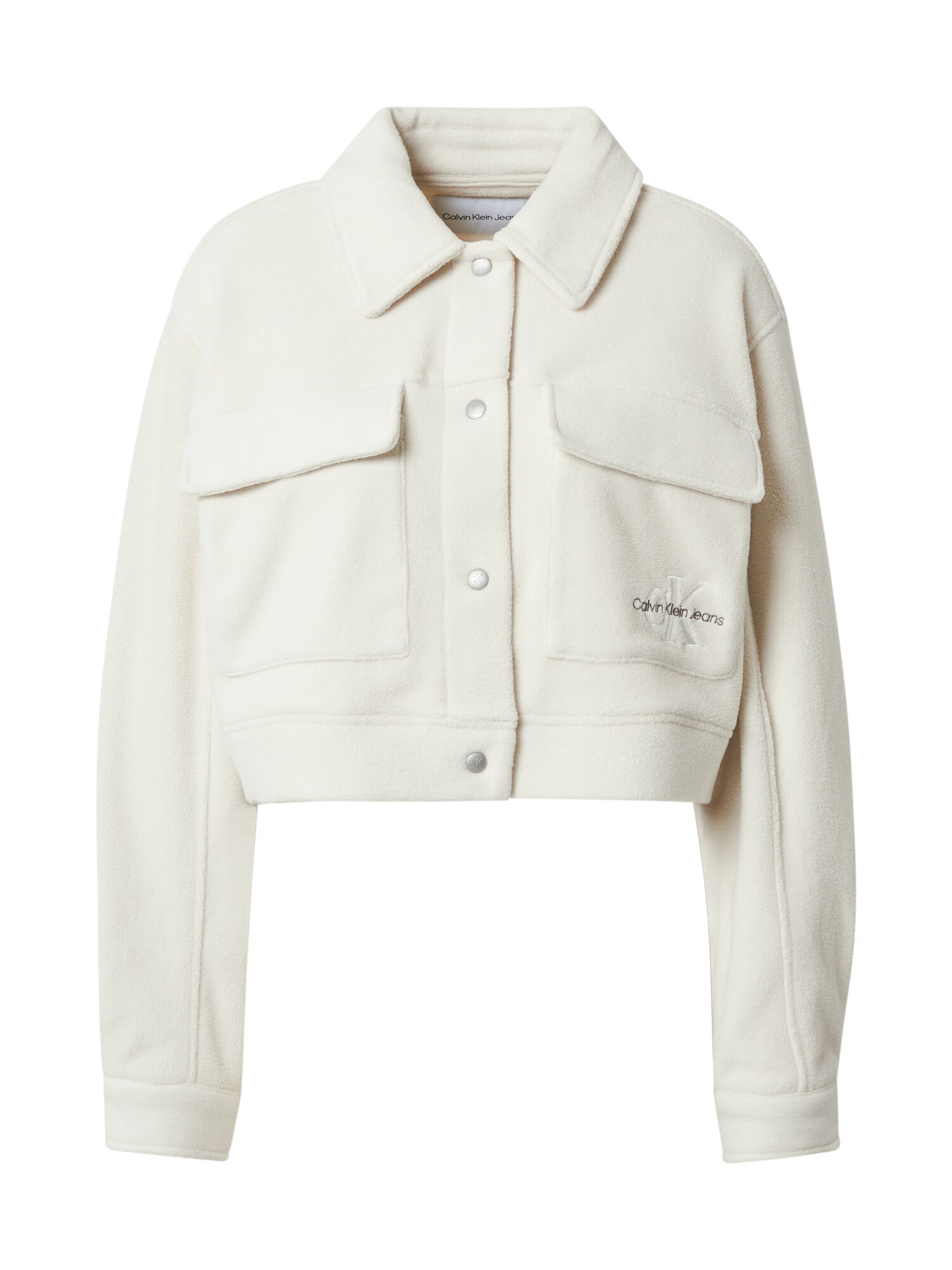 Calvin Klein Jeans Polár dzseki  tojáshéj