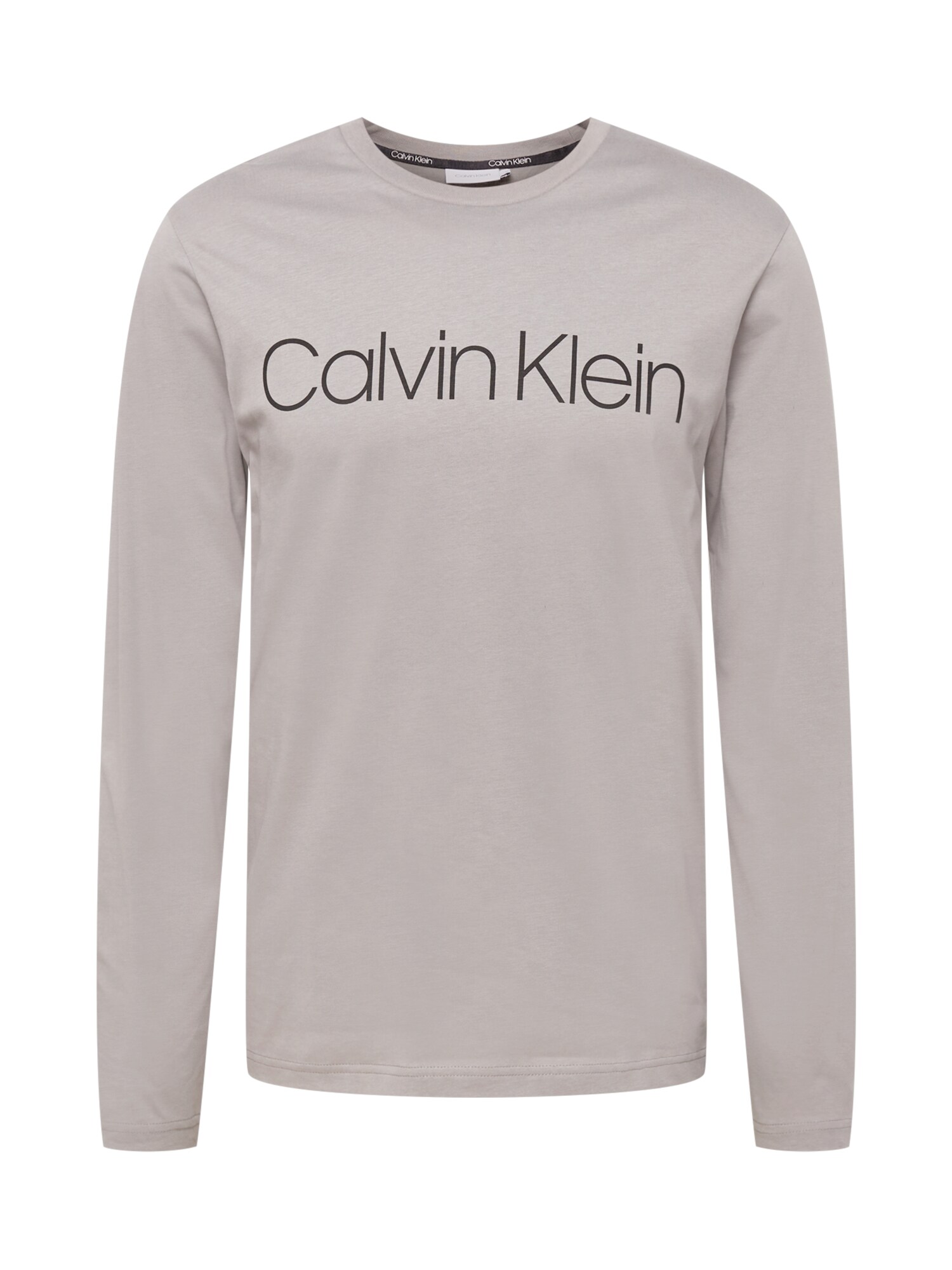 Calvin Klein Póló  fekete / világosszürke