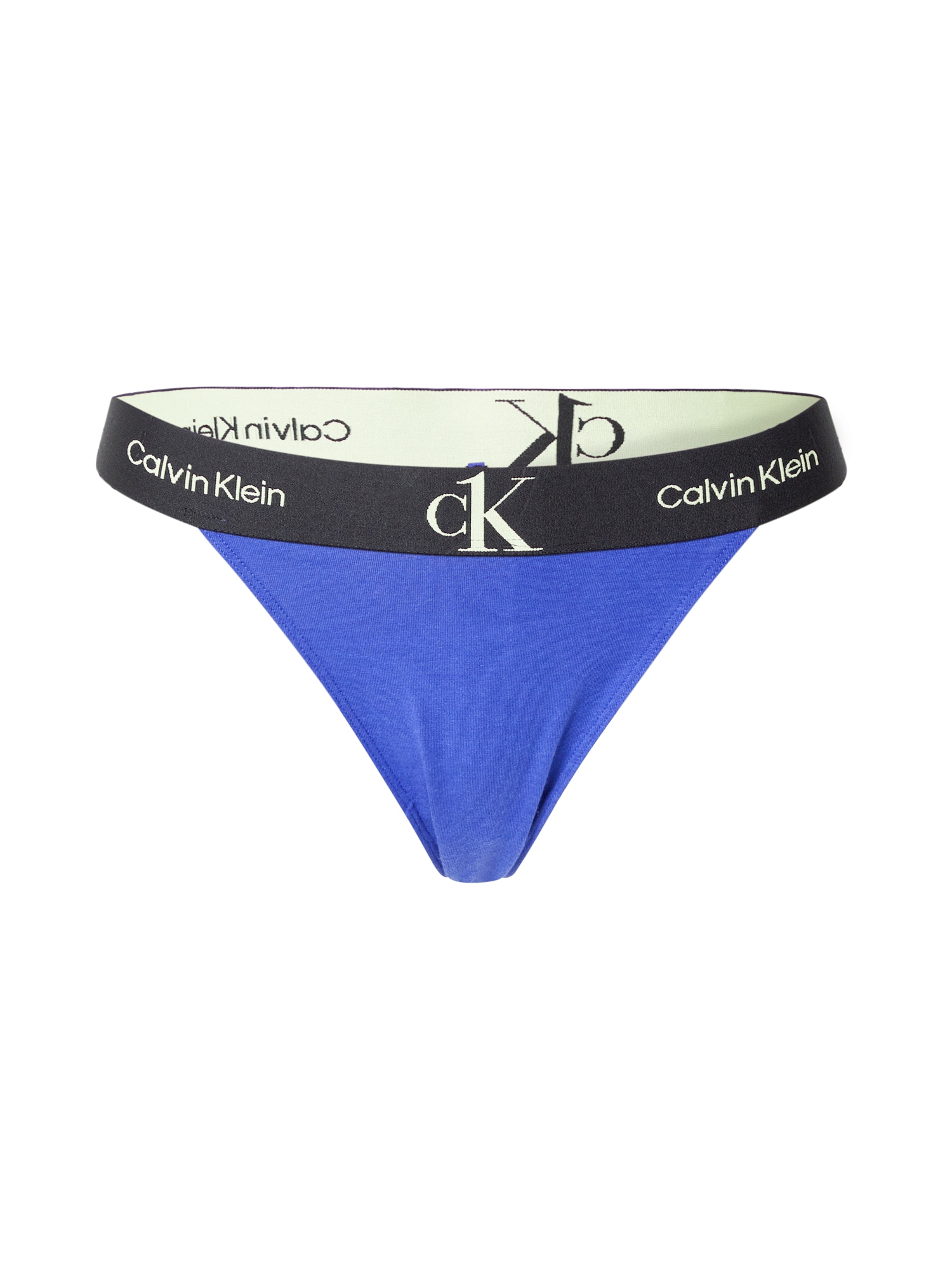 Calvin Klein Underwear String bugyik  királykék / fekete / fehér